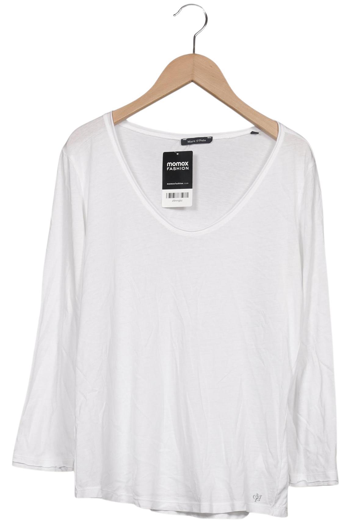 

Marc O Polo Damen Langarmshirt, weiß, Gr. 36