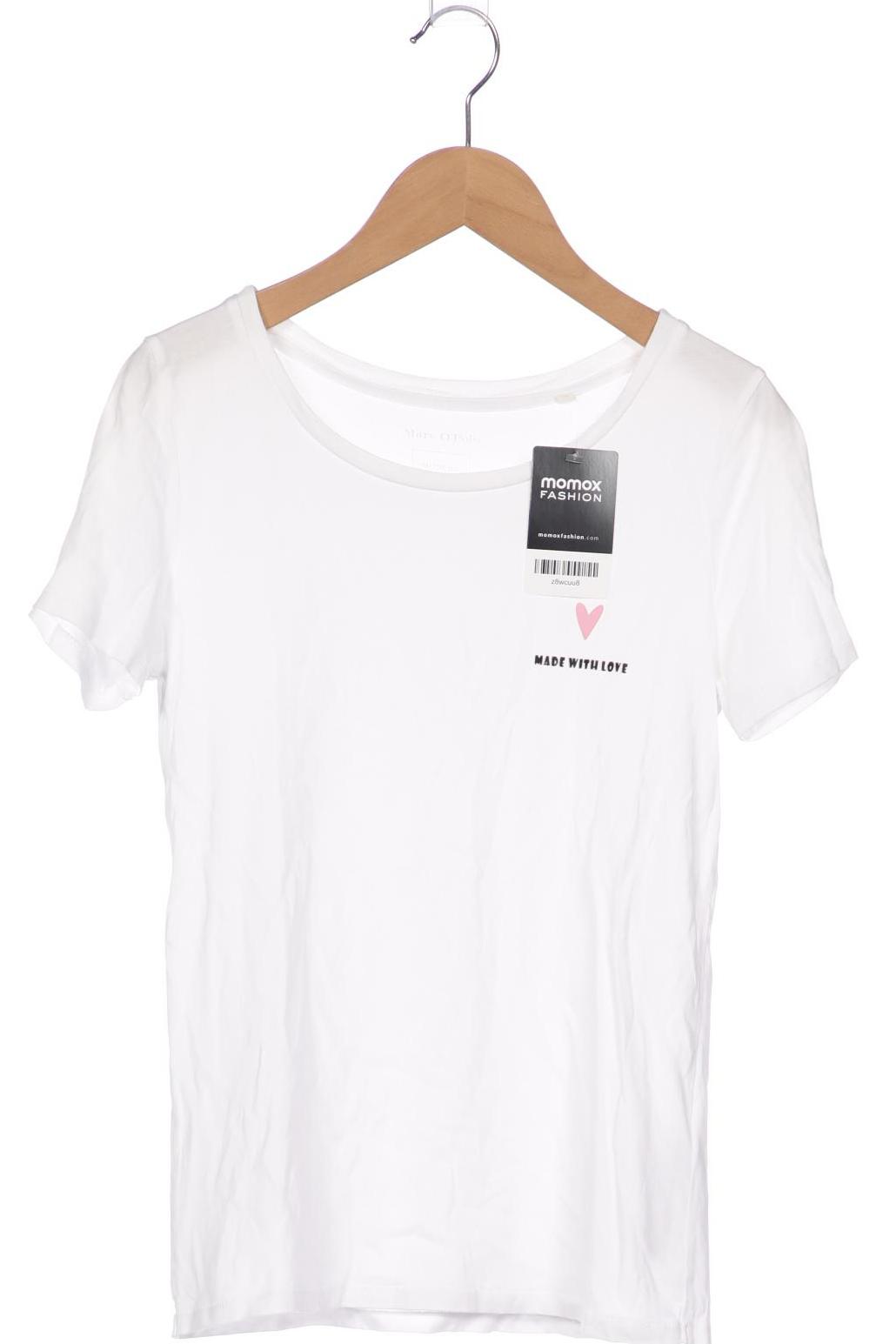 

Marc O Polo Damen T-Shirt, weiß, Gr. 32
