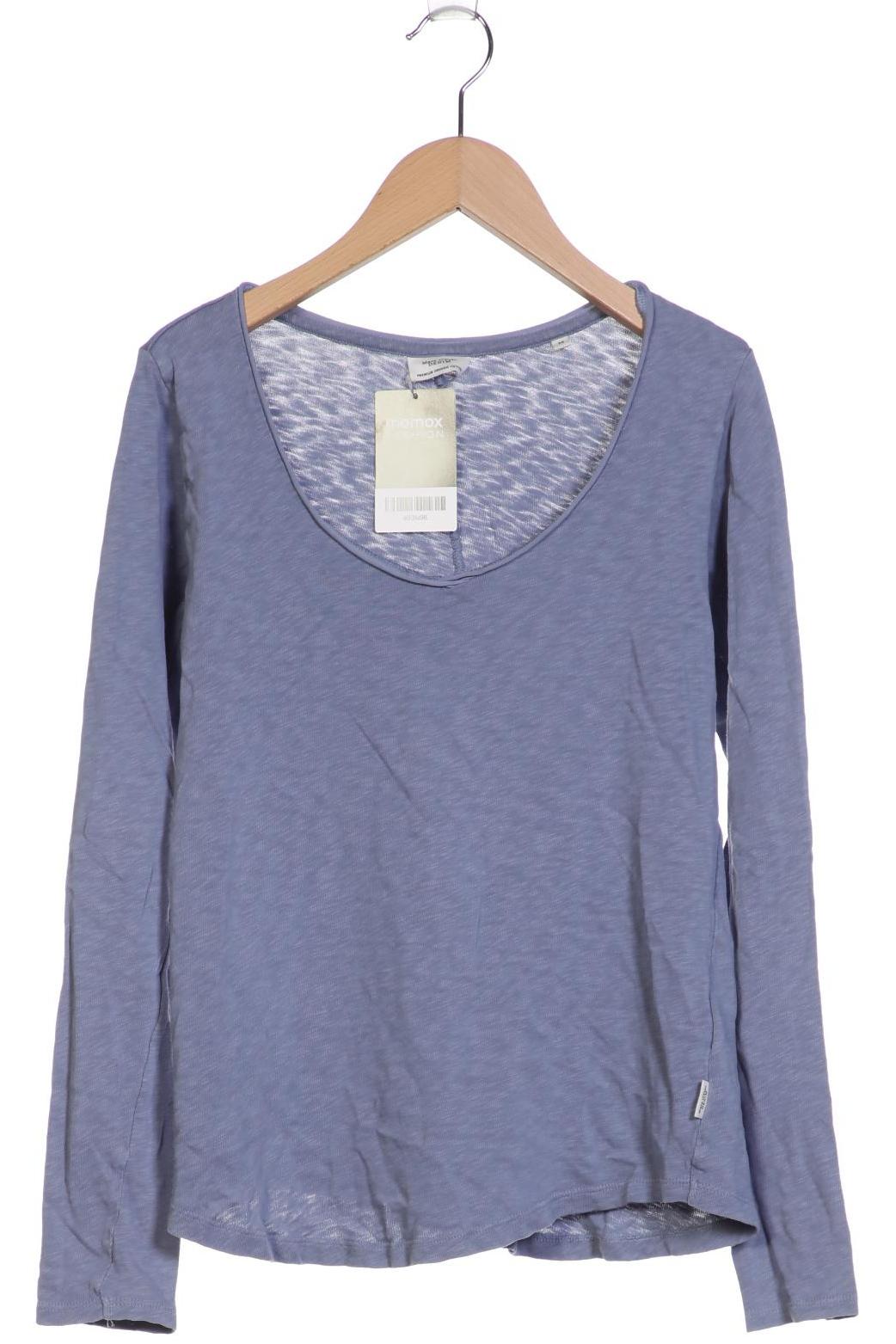

Marc O Polo Damen Langarmshirt, blau, Gr. 34