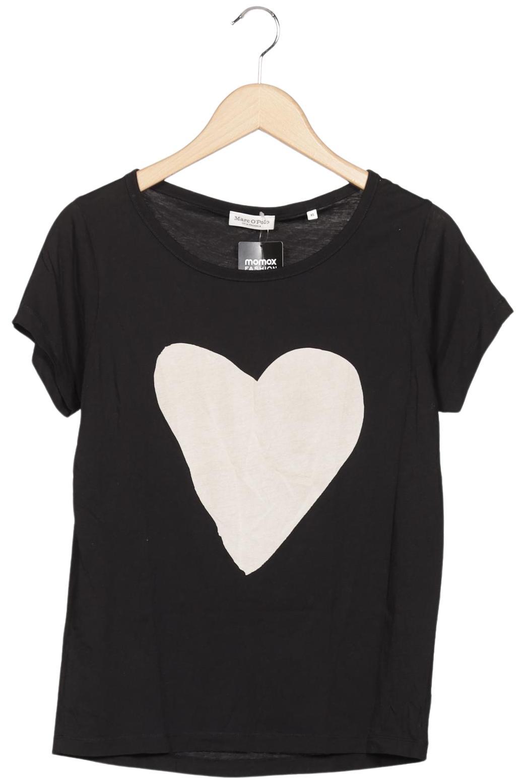 

Marc O Polo Damen T-Shirt, schwarz, Gr. 34