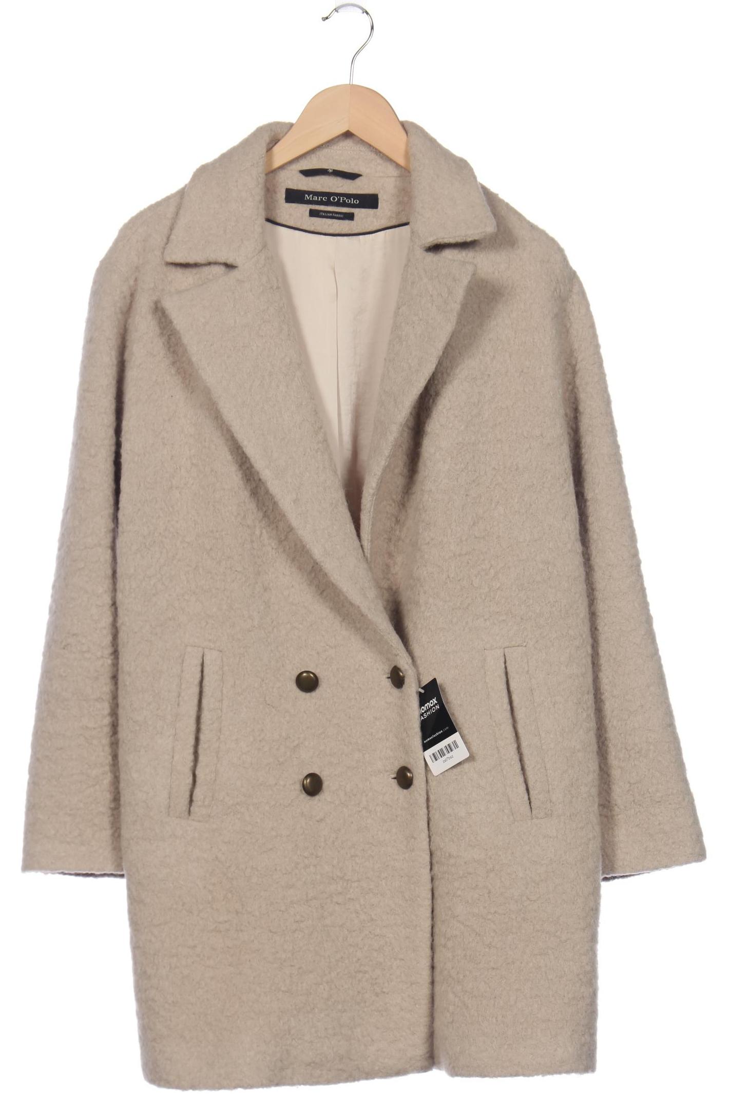 

Marc O Polo Damen Mantel, cremeweiß