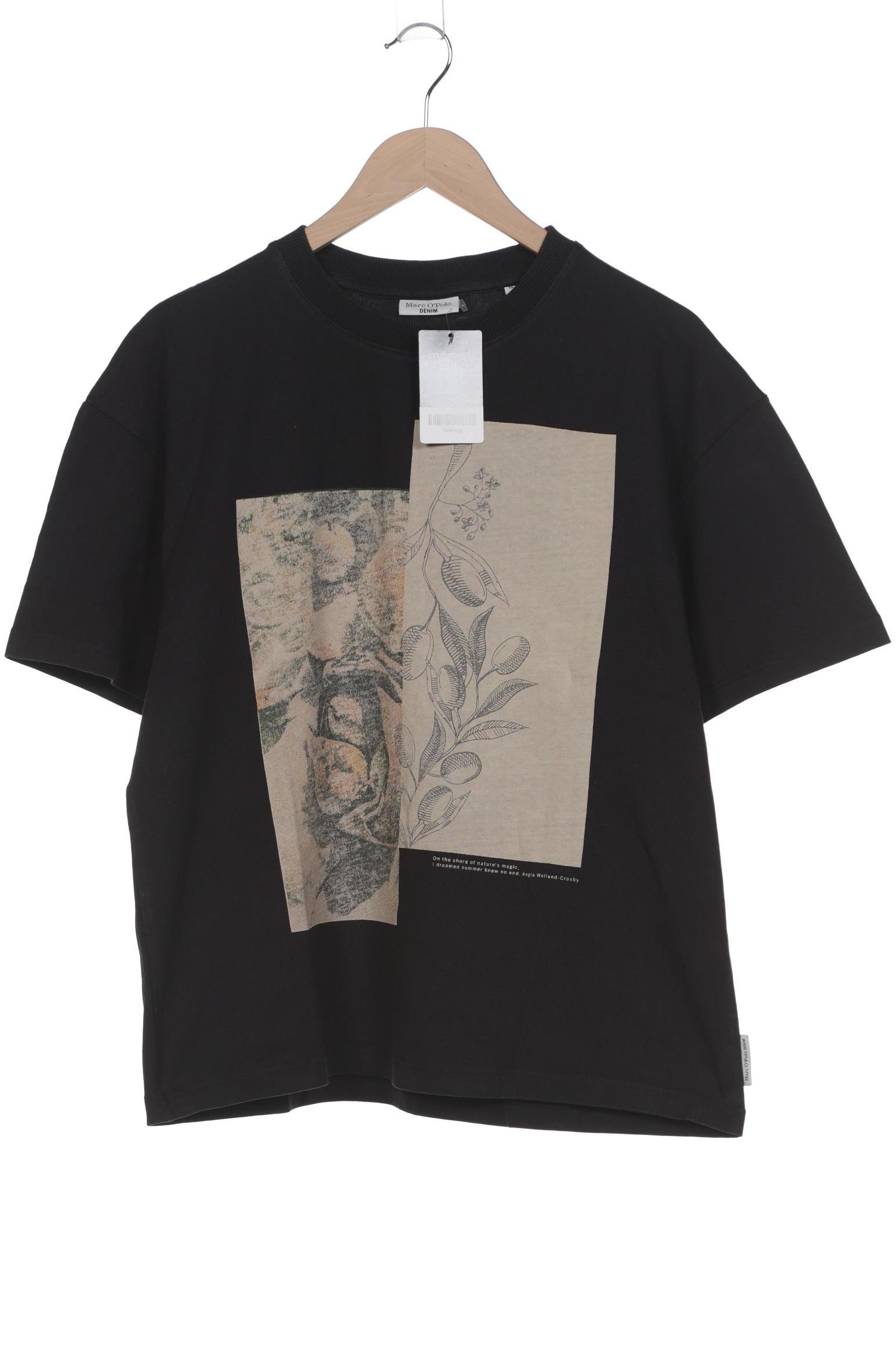 

Marc O Polo Damen T-Shirt, schwarz, Gr. 44
