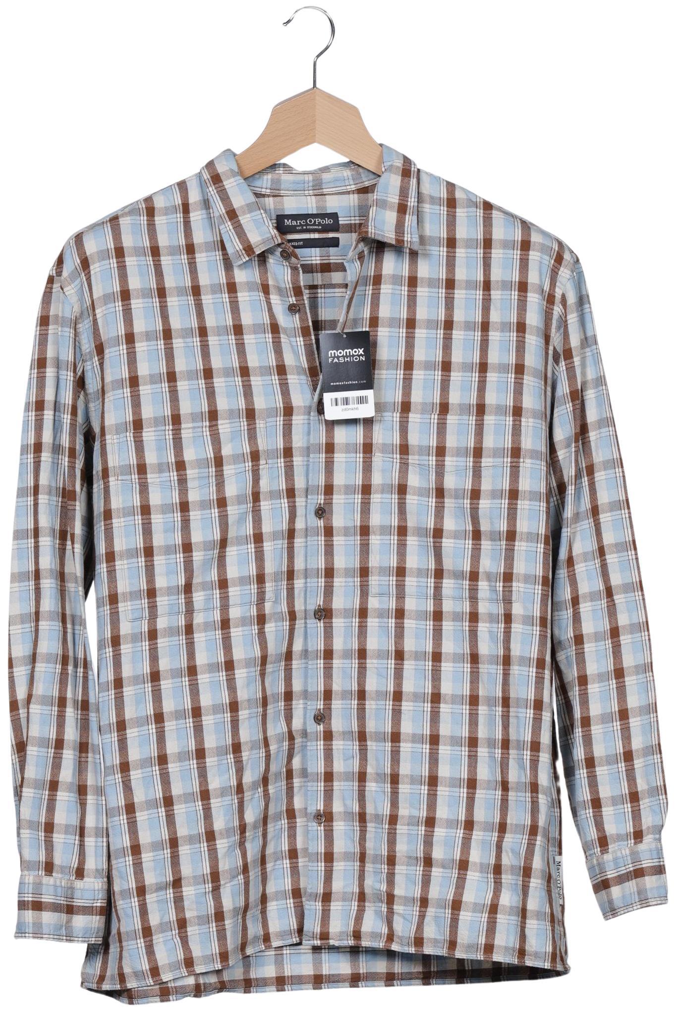 

Marc O Polo Herren Hemd, braun, Gr. 56