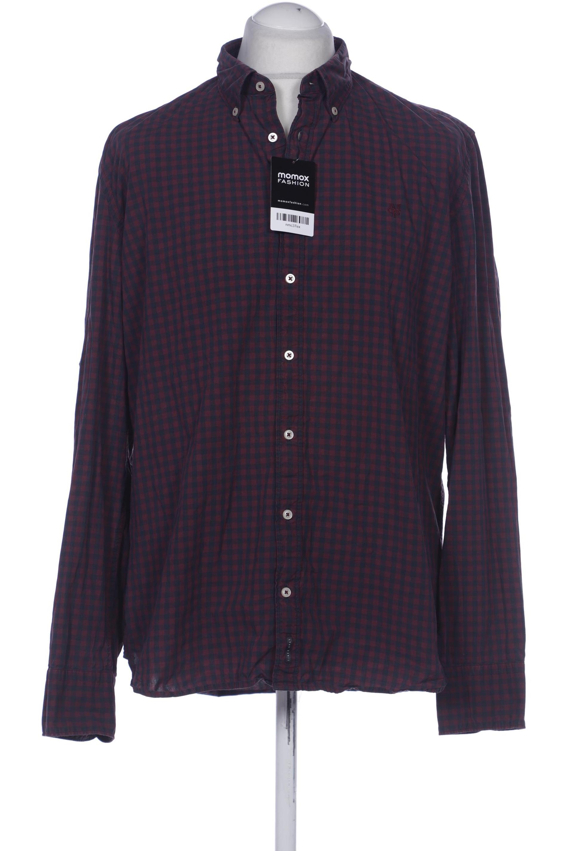 

Marc O Polo Herren Hemd, bordeaux, Gr. 54