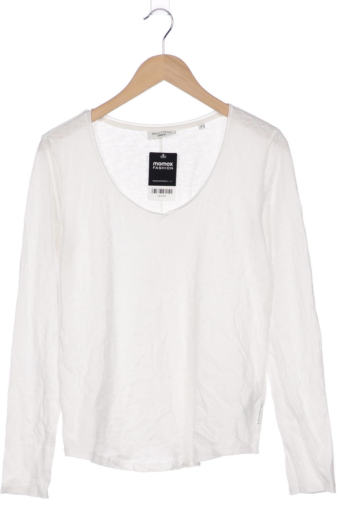 

Marc O Polo Damen Langarmshirt, weiß, Gr. 38
