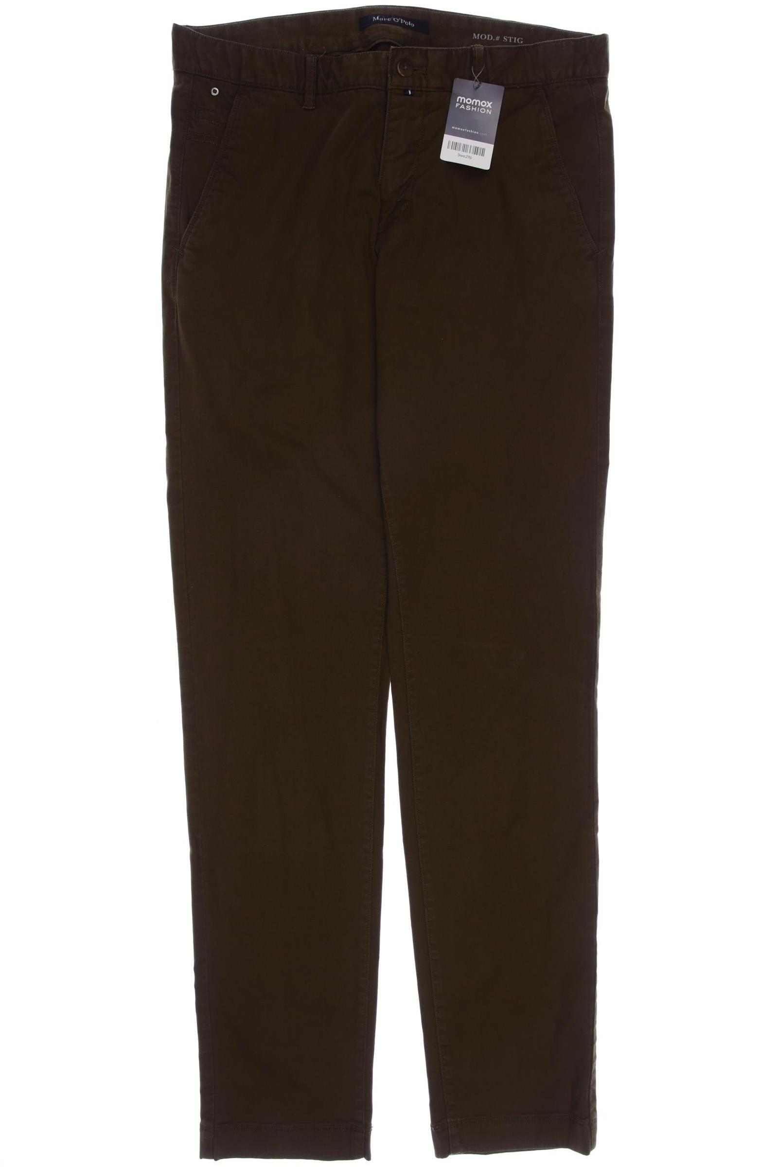 

Marc O Polo Herren Stoffhose, grün, Gr. 32