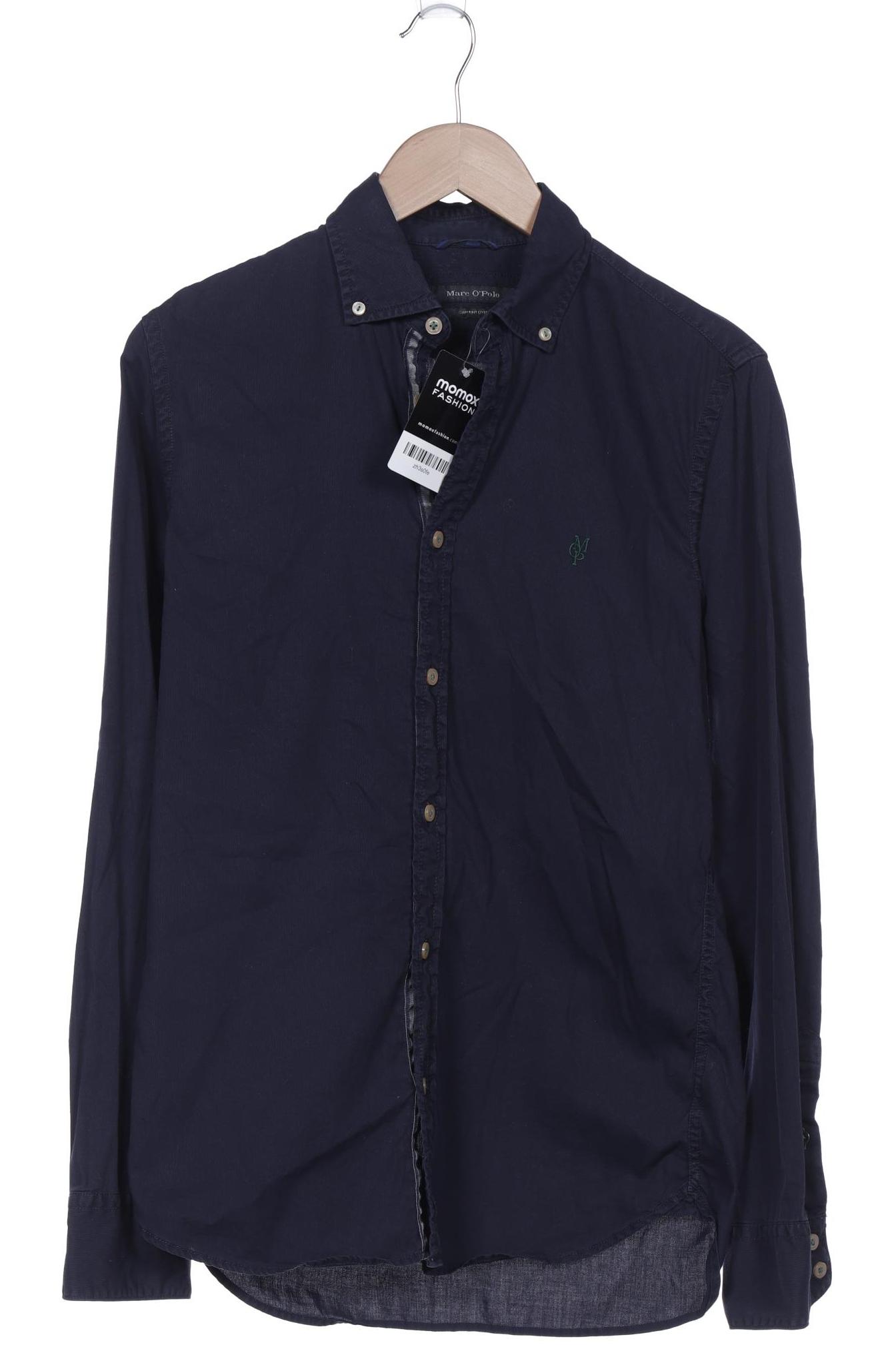 

Marc O Polo Herren Hemd, marineblau, Gr. 46