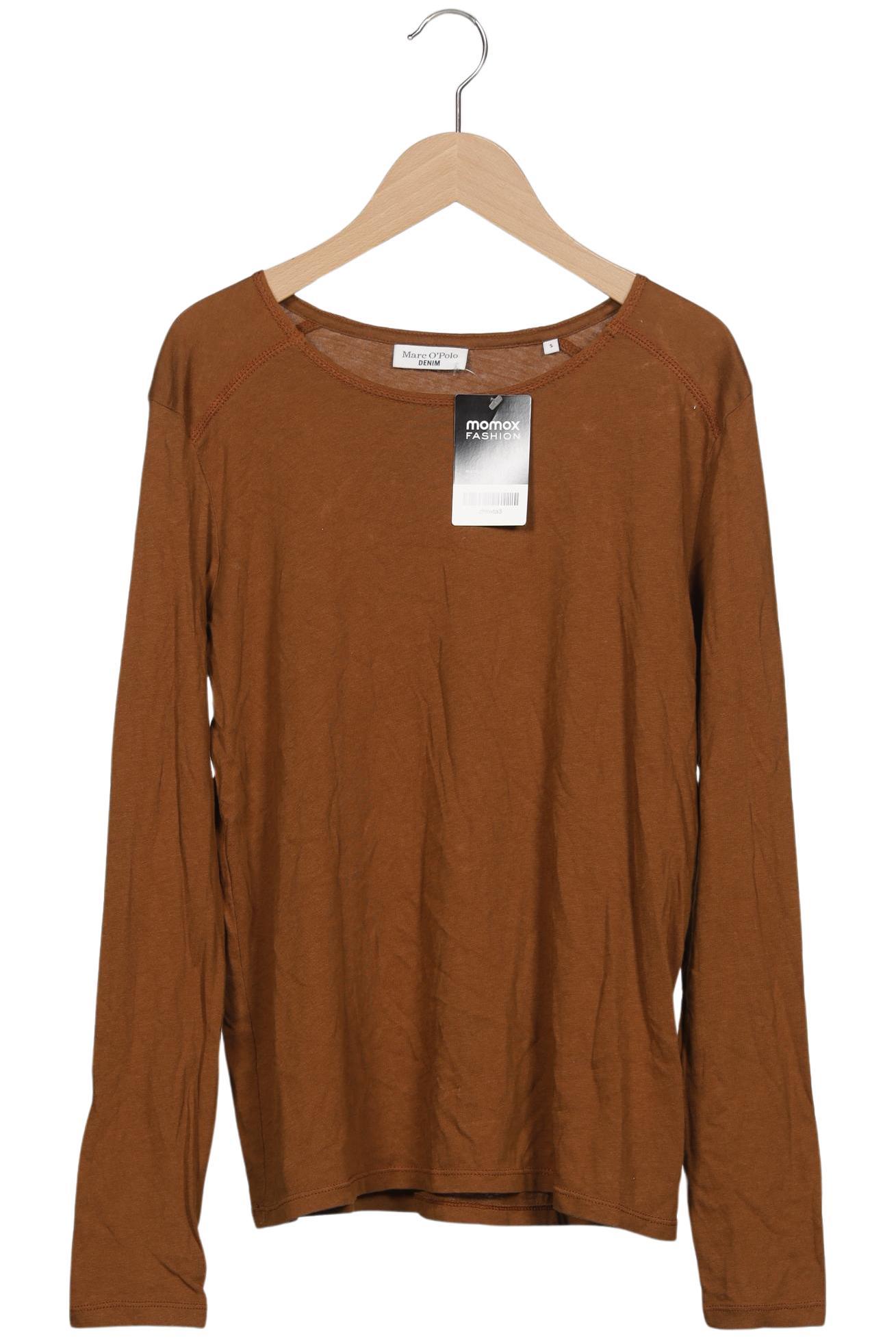 

Marc O Polo Damen Langarmshirt, braun, Gr. 36