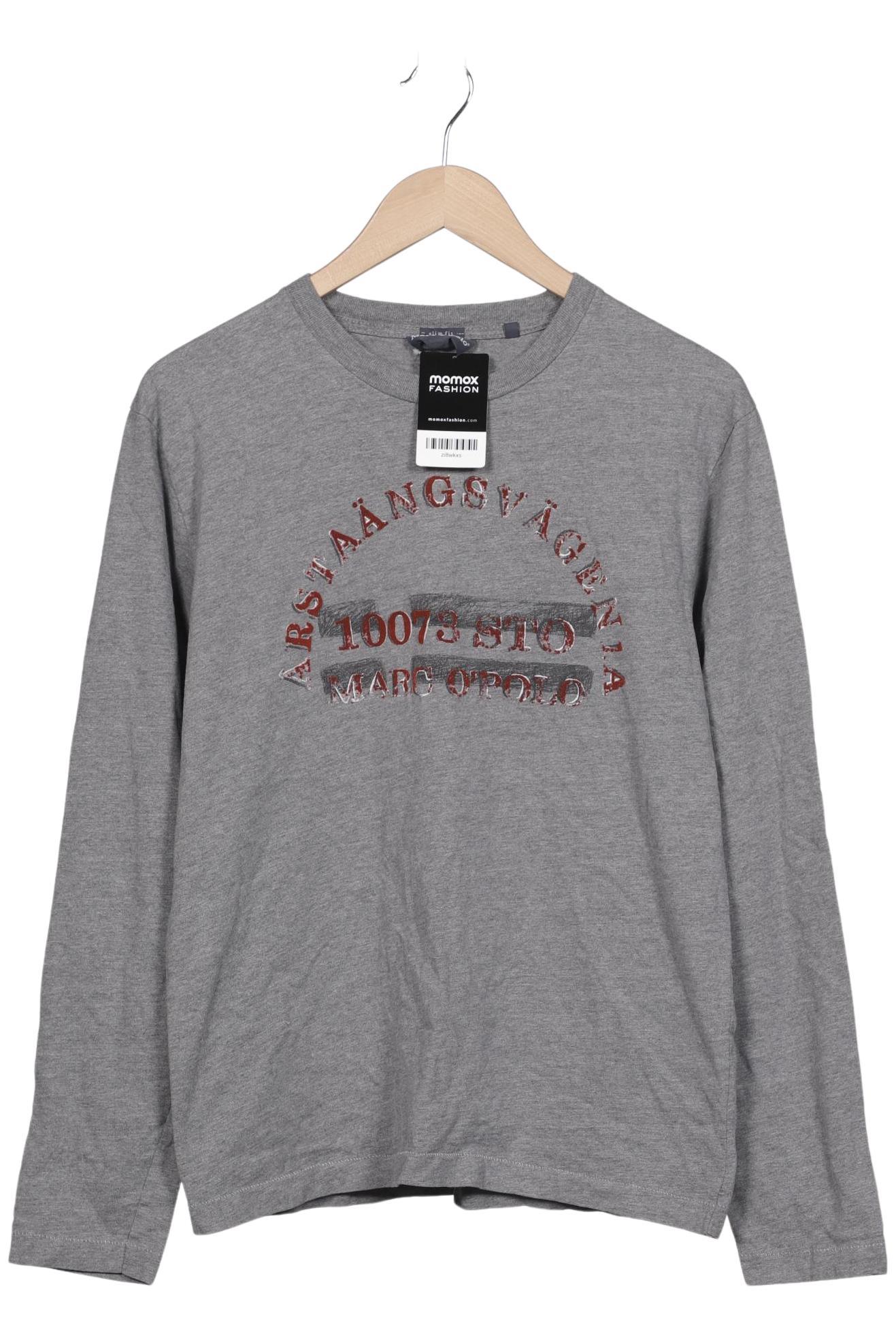 

Marc O Polo Herren Langarmshirt, grau, Gr. 52