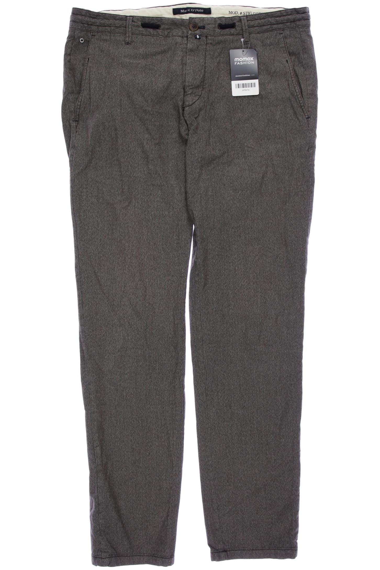 

Marc O Polo Herren Stoffhose, braun, Gr. 34