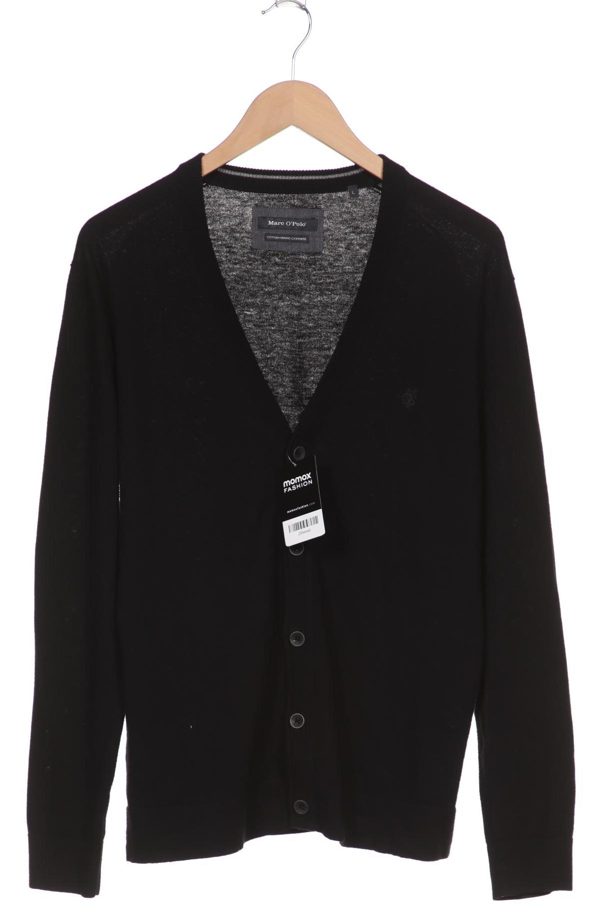 

Marc O Polo Herren Strickjacke, schwarz, Gr. 52