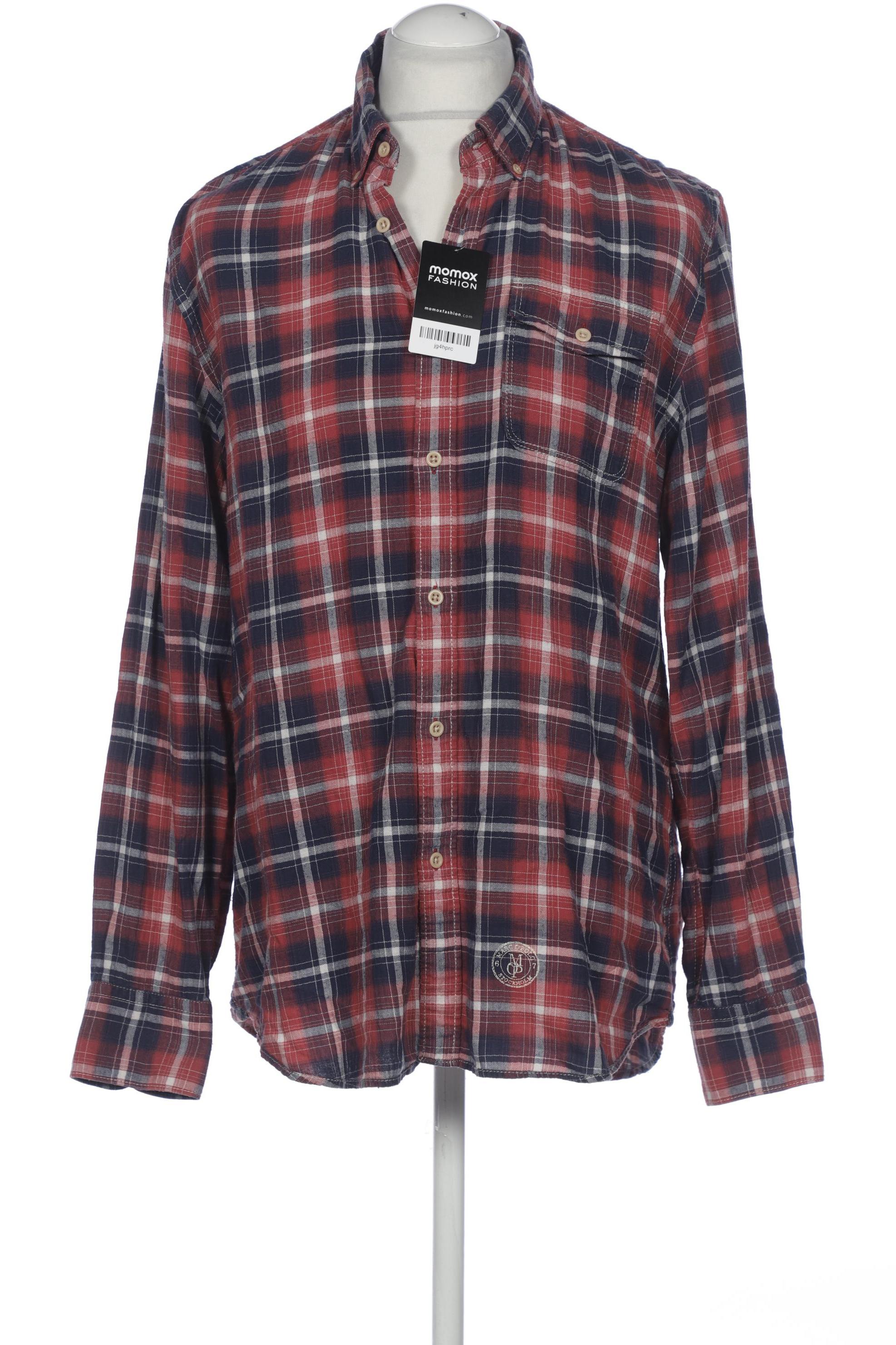 

Marc O Polo Herren Hemd, bordeaux, Gr. 54