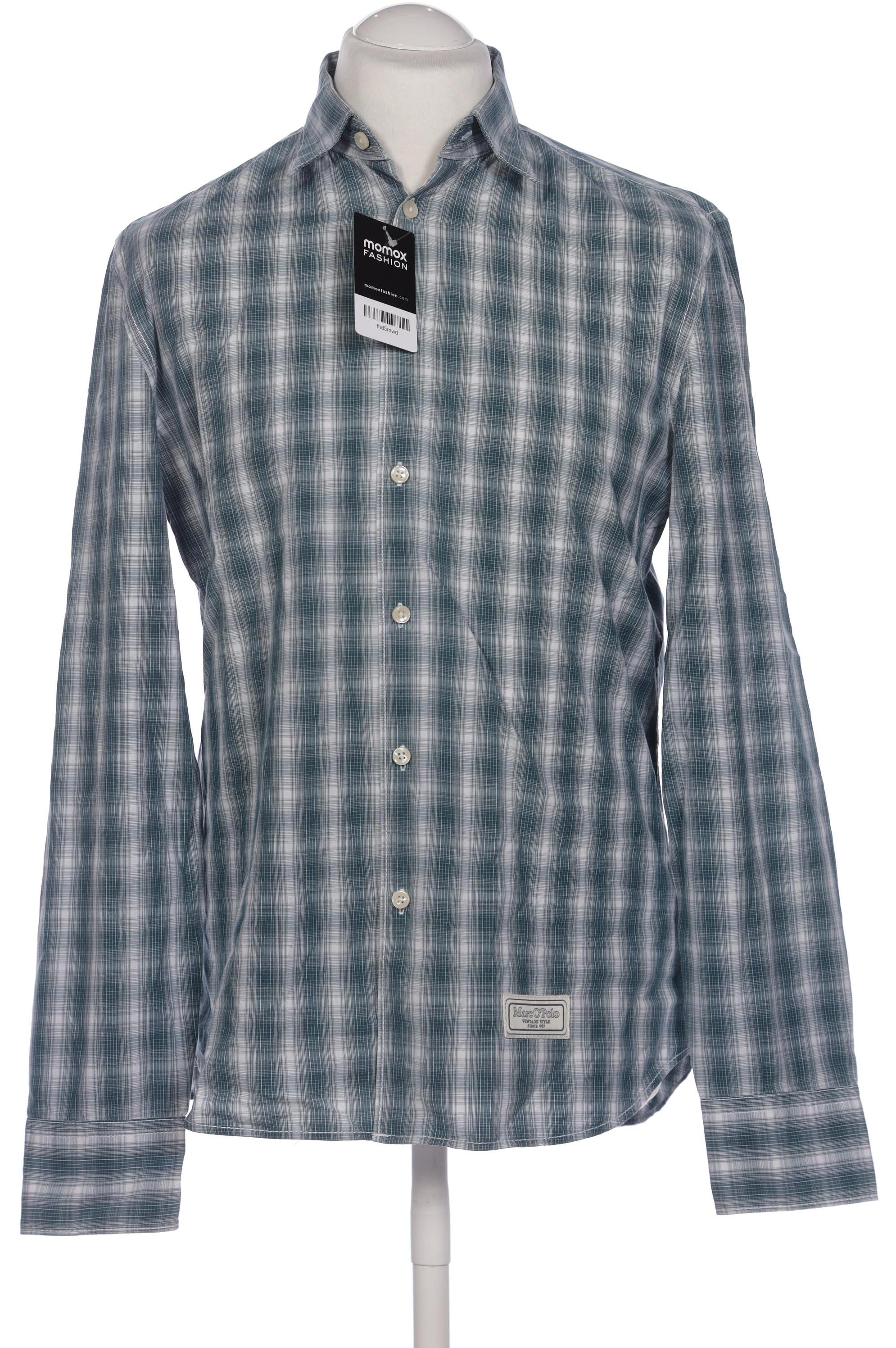 

Marc O Polo Herren Hemd, türkis, Gr. 52