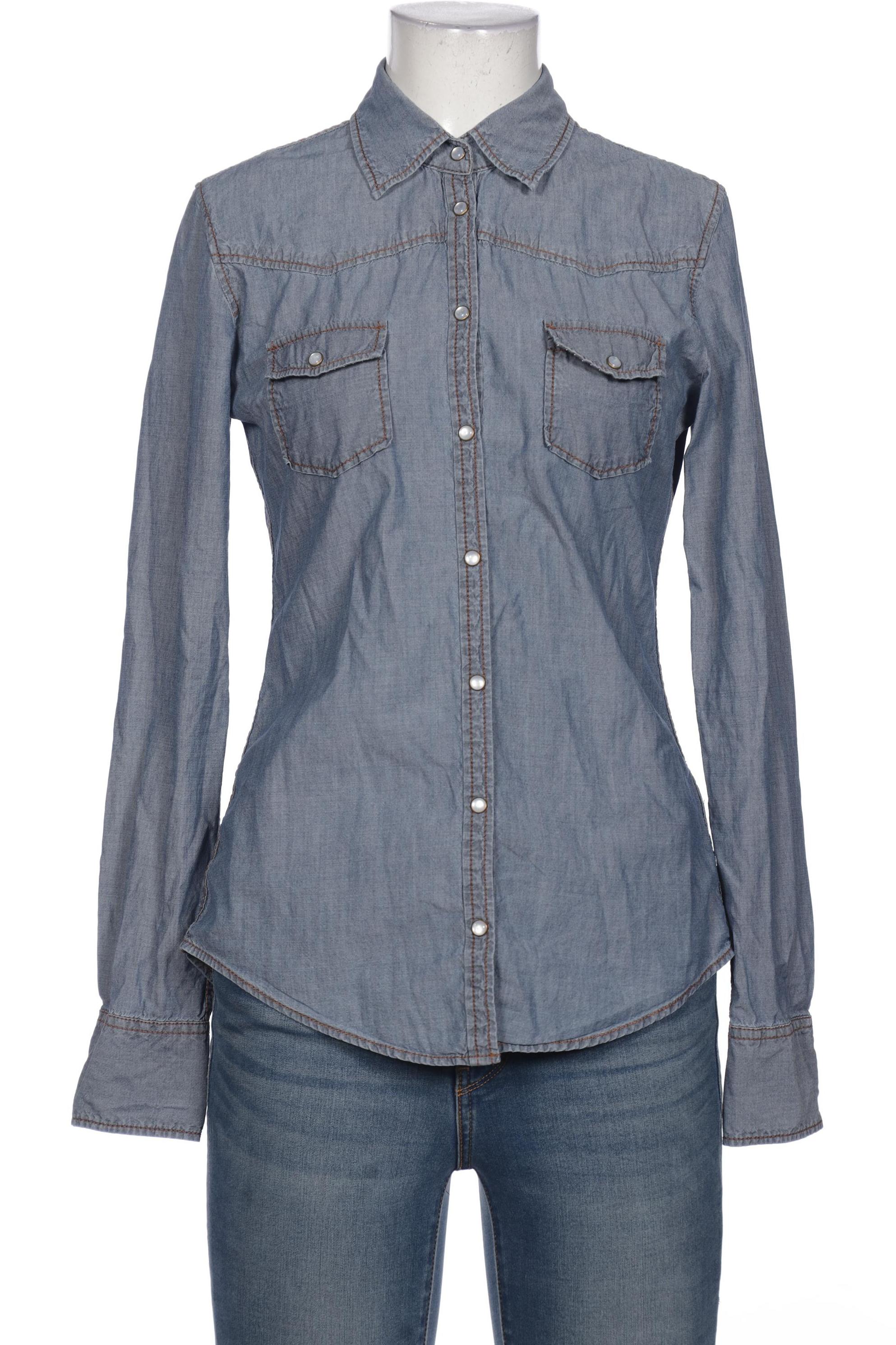 

Marc O Polo Damen Bluse, blau, Gr. 34