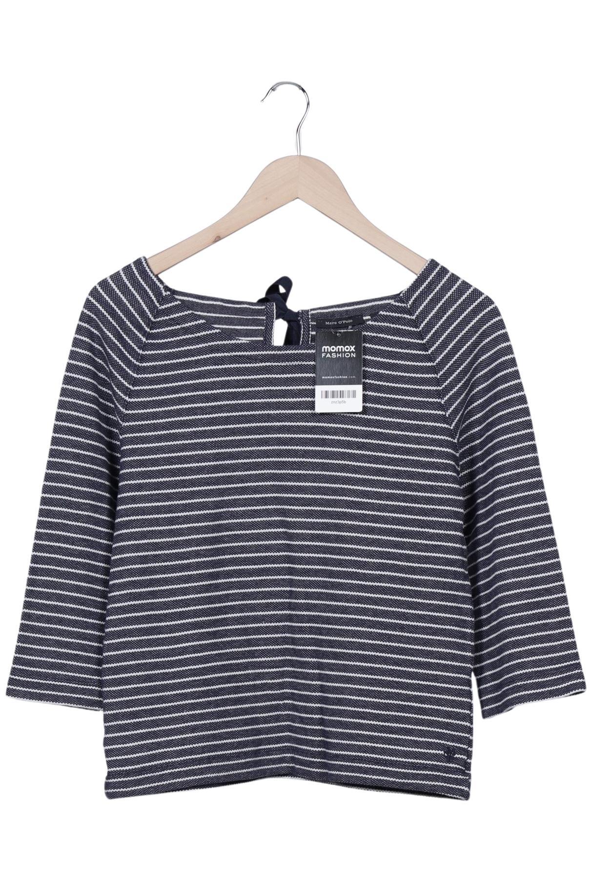 

Marc O Polo Damen Langarmshirt, marineblau, Gr. 34