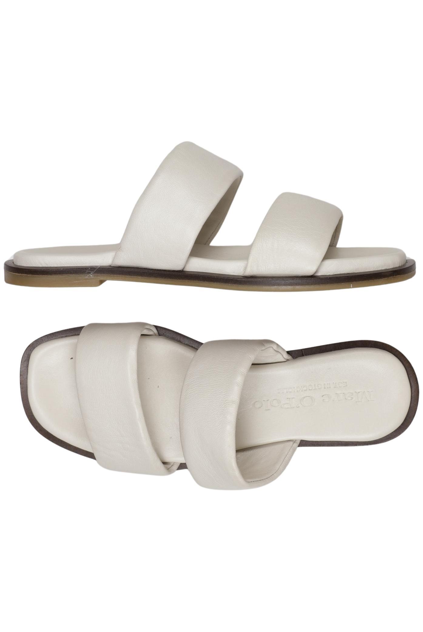 

Marc O Polo Damen Sandale, weiß, Gr. 39