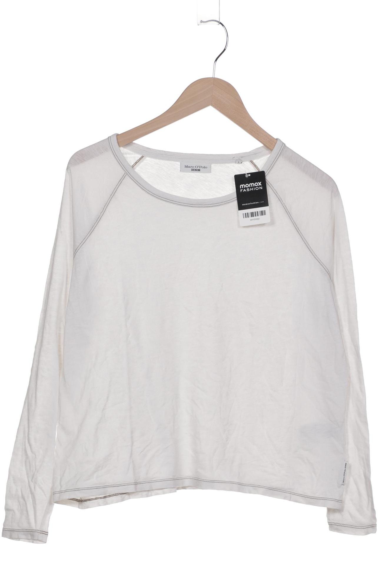 

Marc O Polo Damen Langarmshirt, weiß, Gr. 36