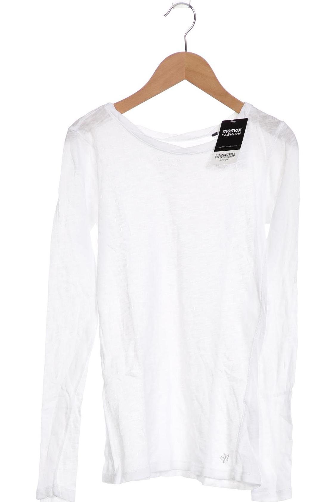 

Marc O Polo Damen Langarmshirt, weiß, Gr. 36