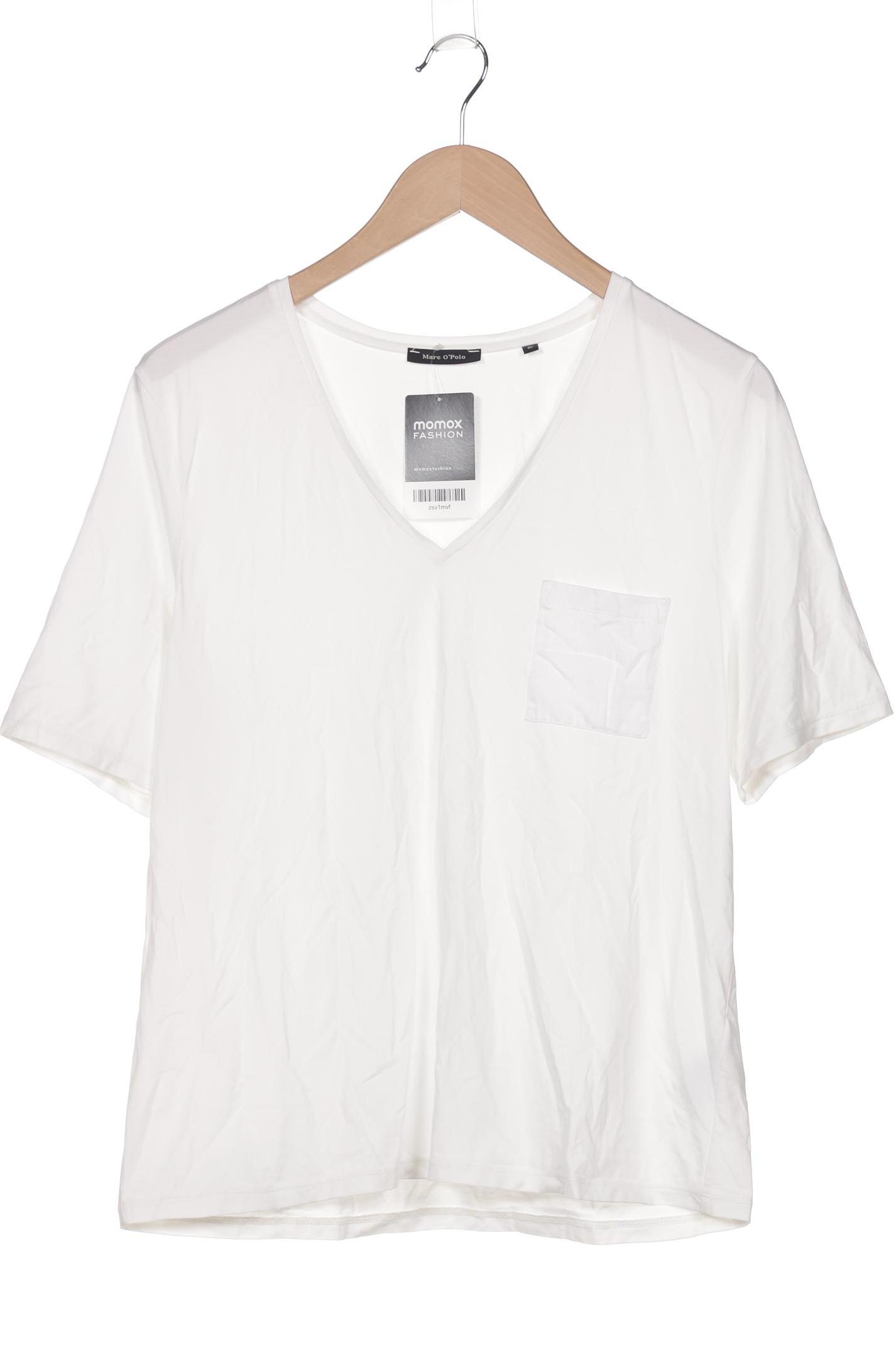 

Marc O Polo Damen T-Shirt, weiß, Gr. 44