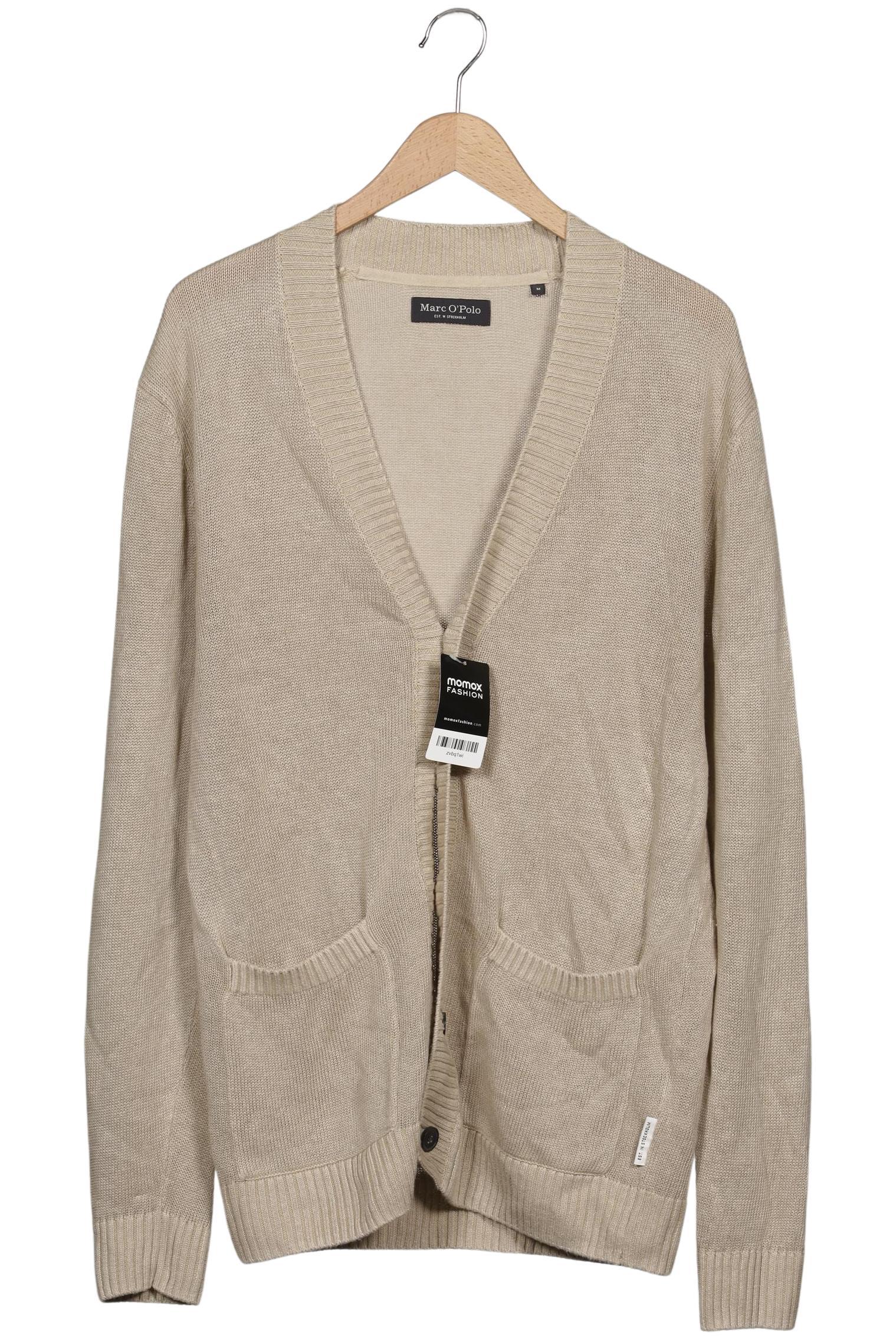 

Marc O Polo Herren Strickjacke, beige, Gr. 48
