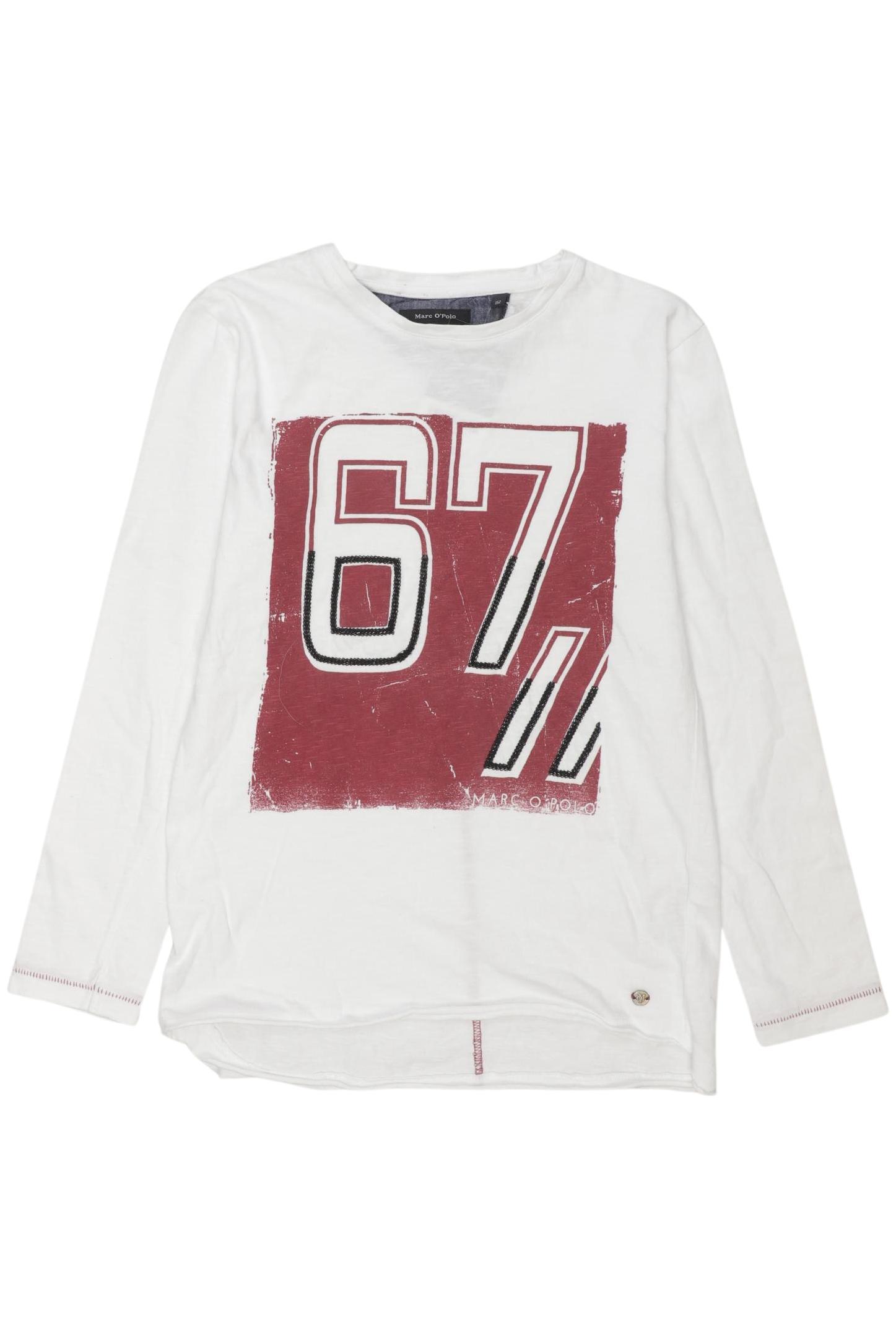 

Marc O Polo Jungen Langarmshirt, weiß, Gr. 152