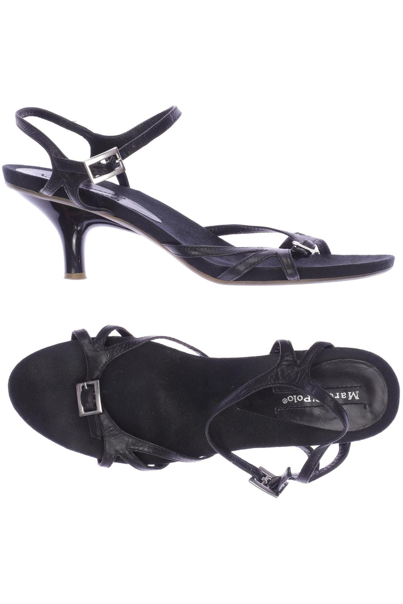 

Marc O Polo Damen Sandale, schwarz, Gr. 38
