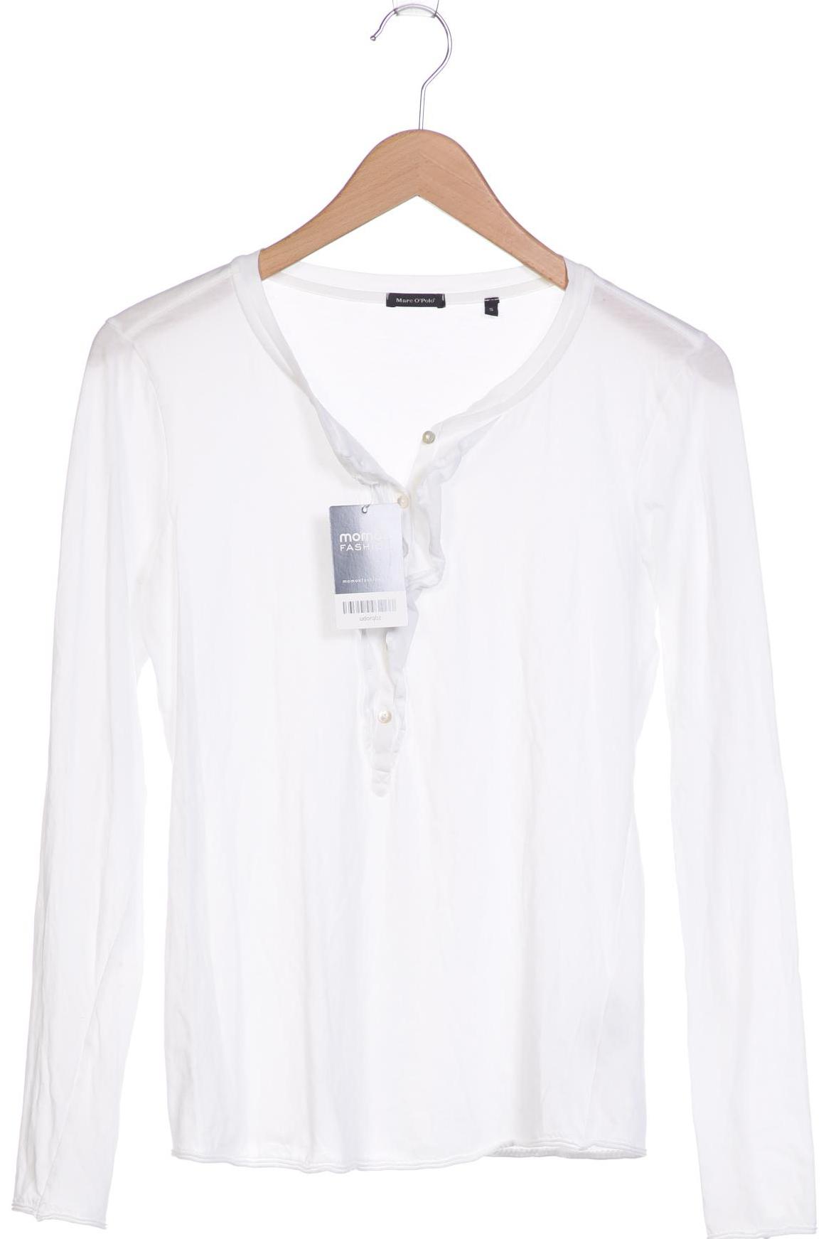 

Marc O Polo Damen Langarmshirt, weiß