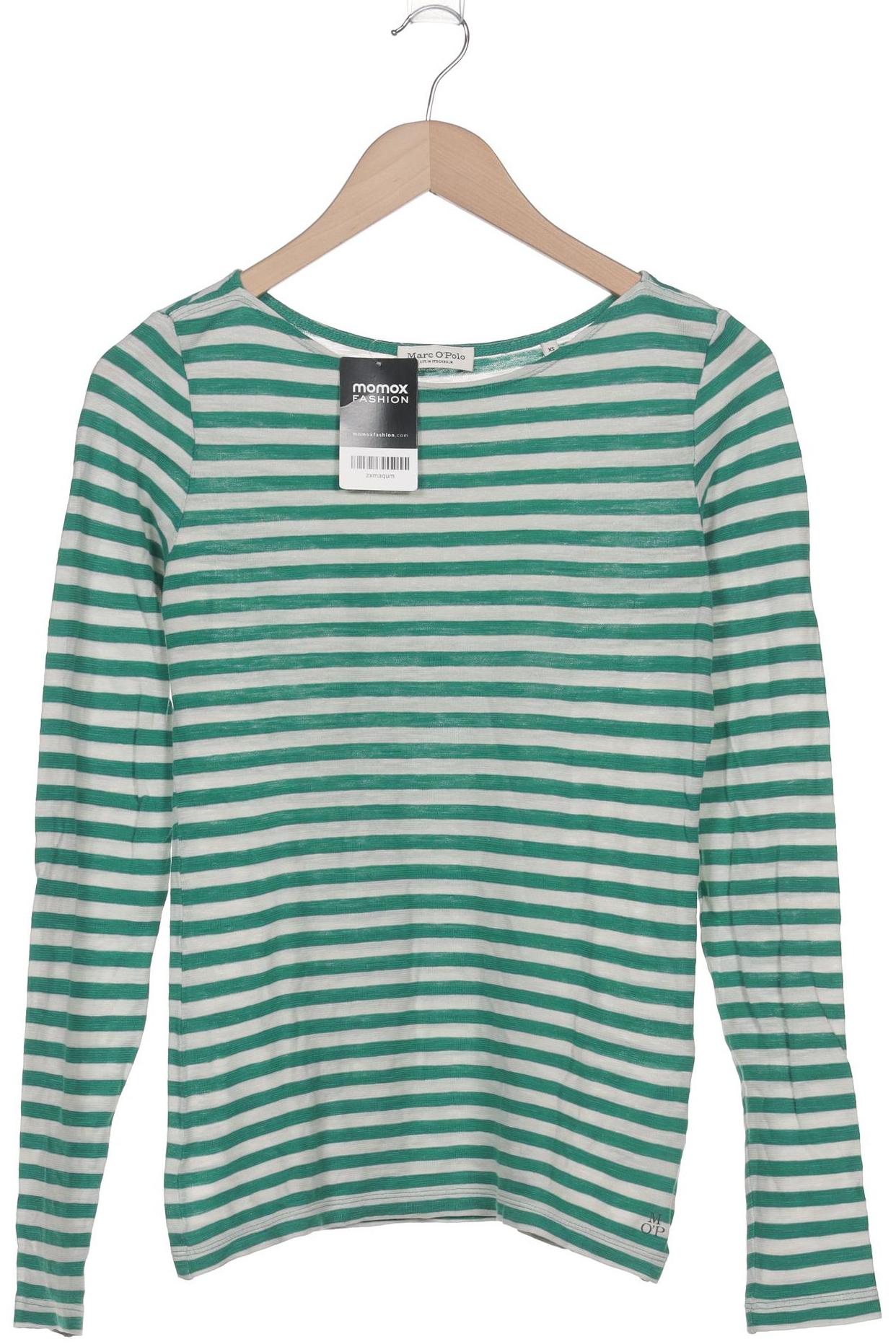 

Marc O Polo Damen Langarmshirt, türkis, Gr. 34