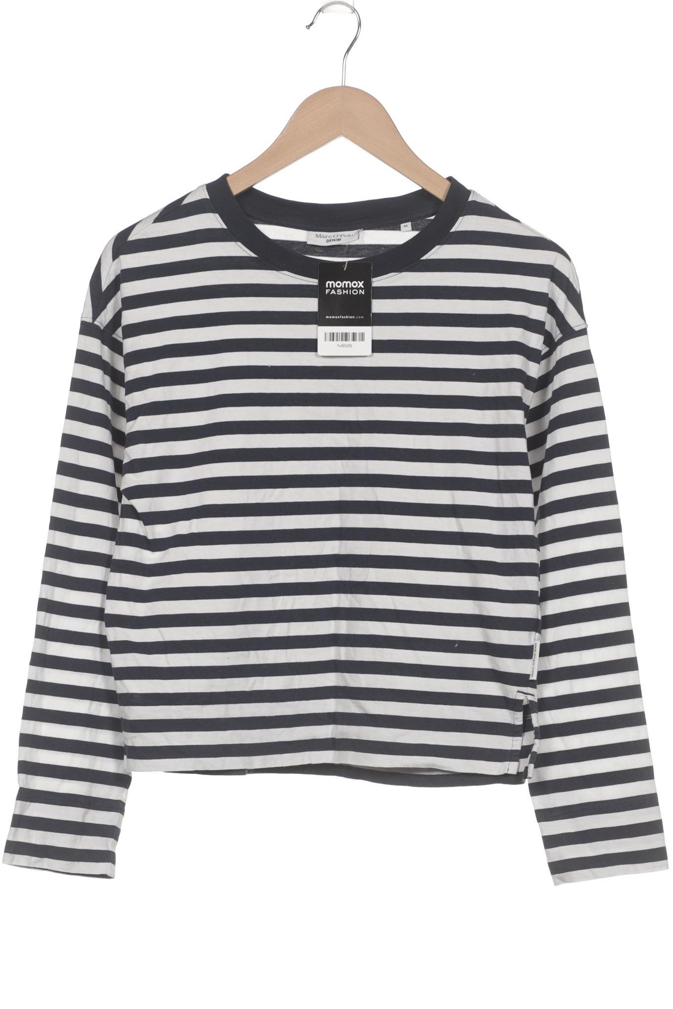 

Marc O Polo Damen Langarmshirt, marineblau, Gr. 34
