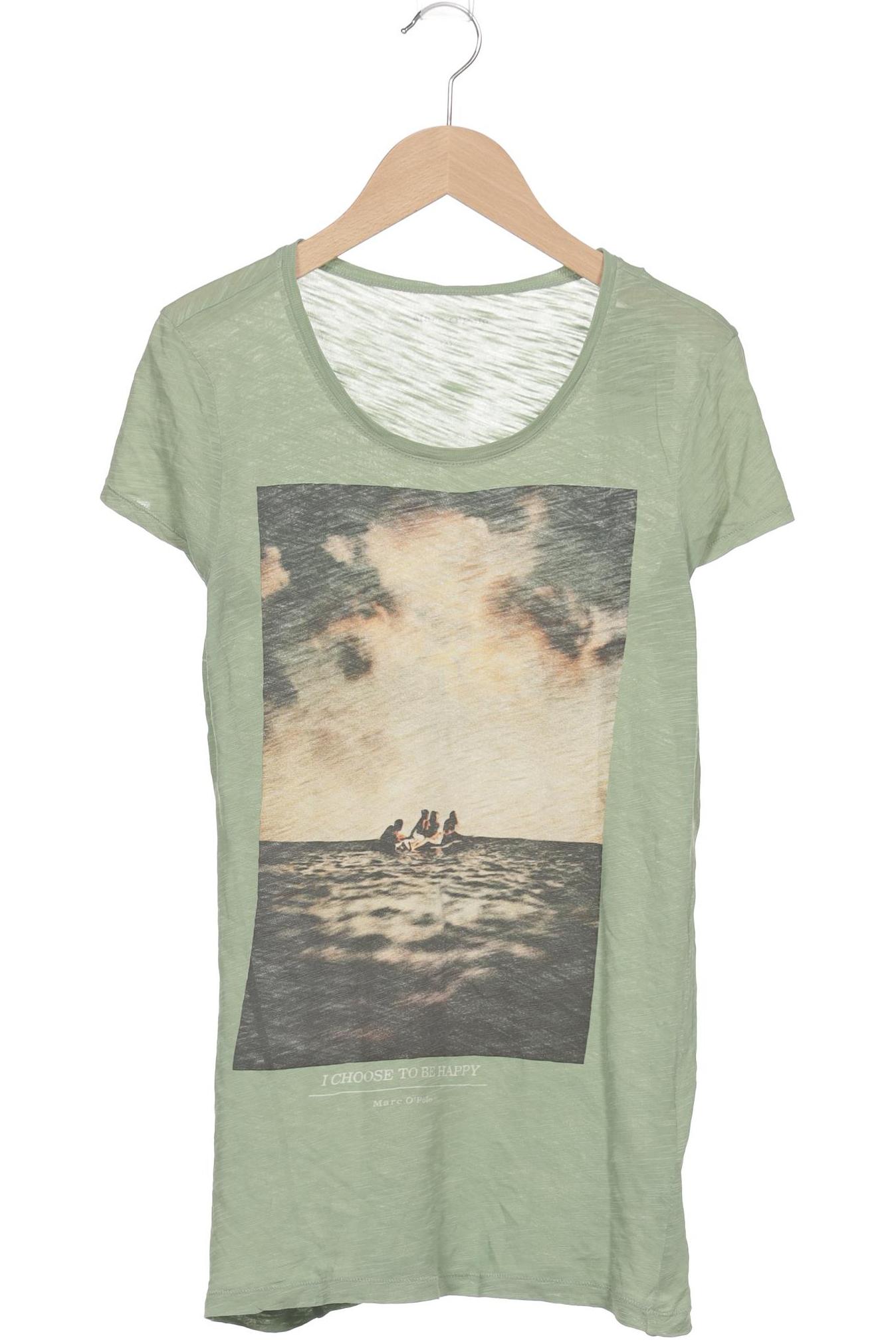 

Marc O Polo Damen T-Shirt, grün, Gr. 34