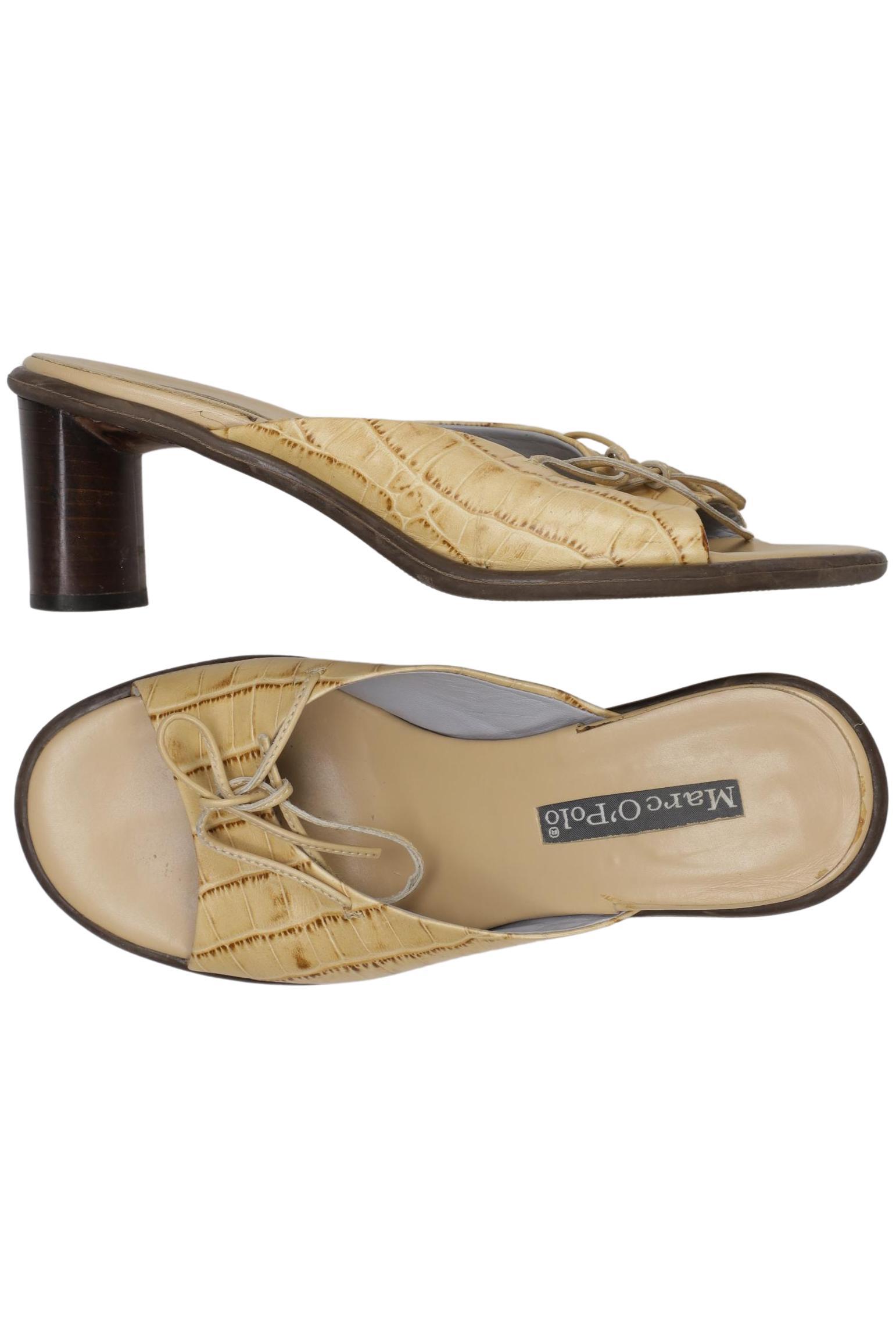 

Marc O Polo Damen Sandale, beige, Gr. 4