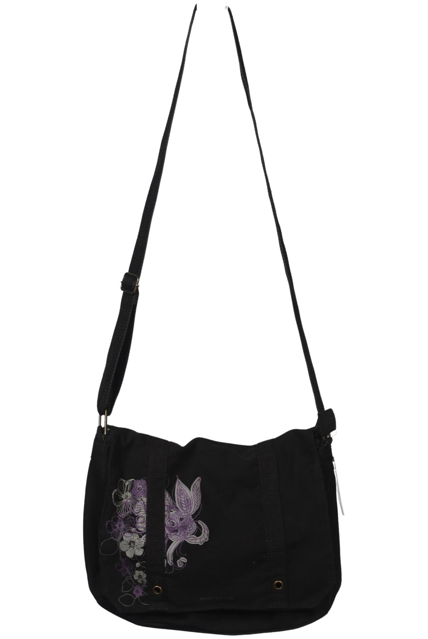 

Marc Picard Damen Handtasche, schwarz, Gr.