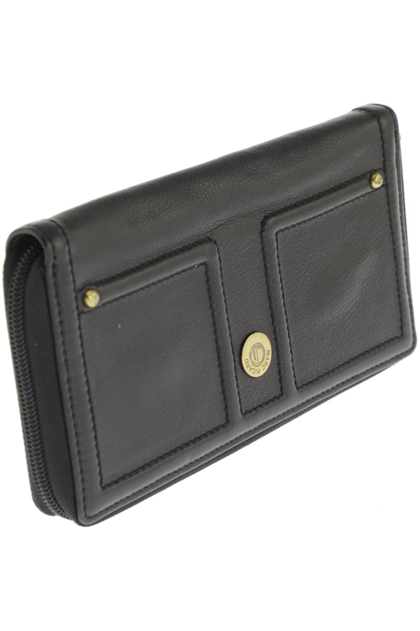 

Marc Picard Damen Portemonnaie, schwarz, Gr.