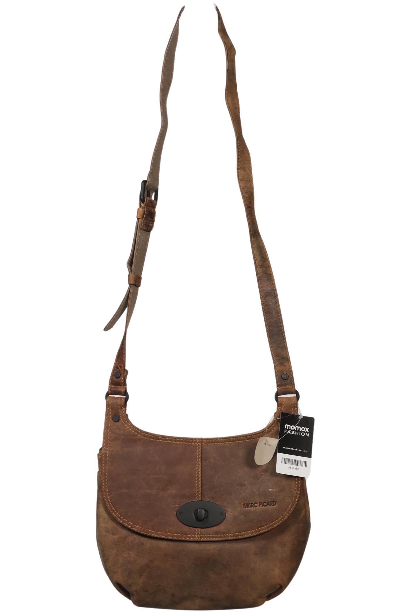 

Marc Picard Damen Handtasche, braun, Gr.