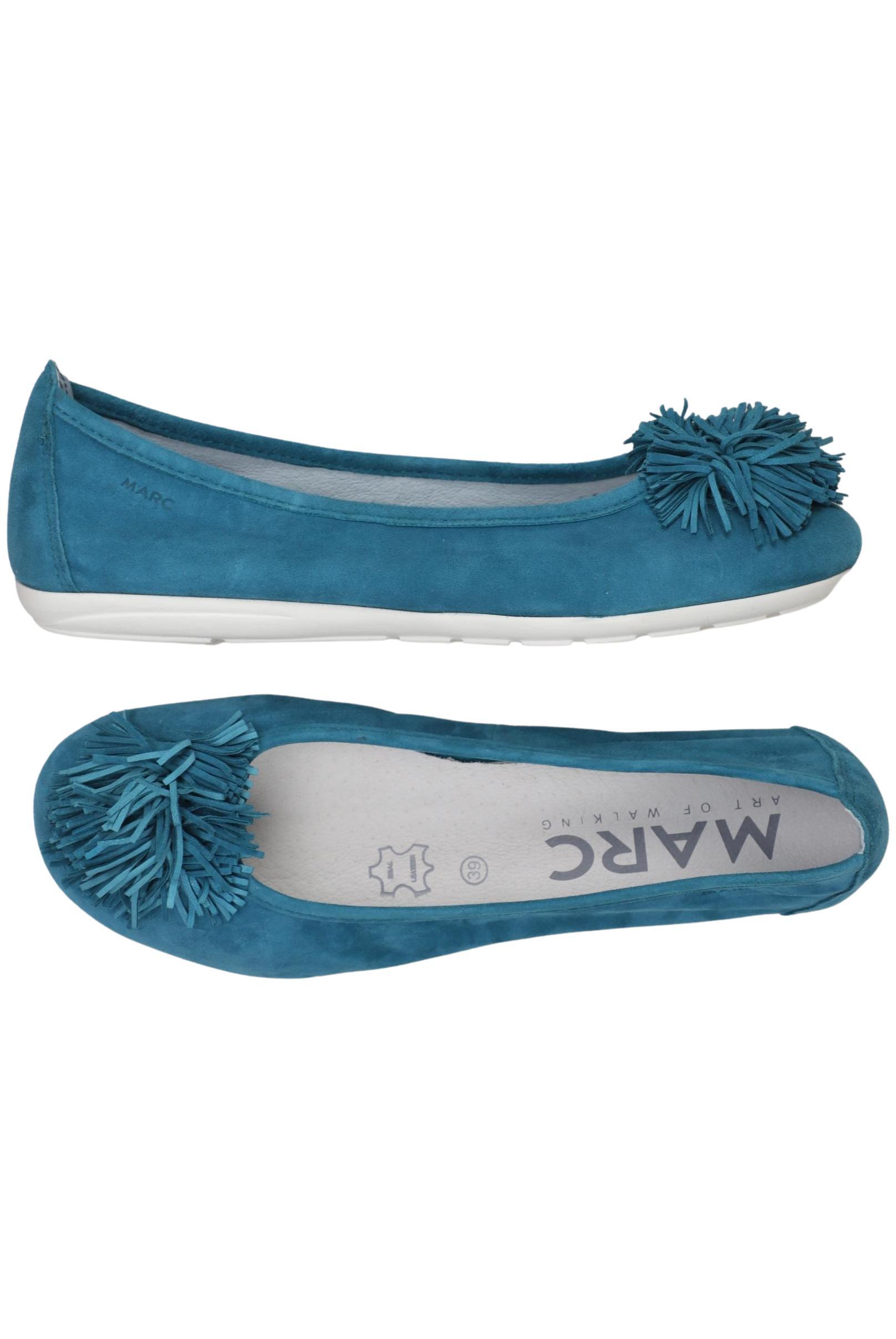 

Marc Shoes Damen Ballerinas, türkis, Gr. 39