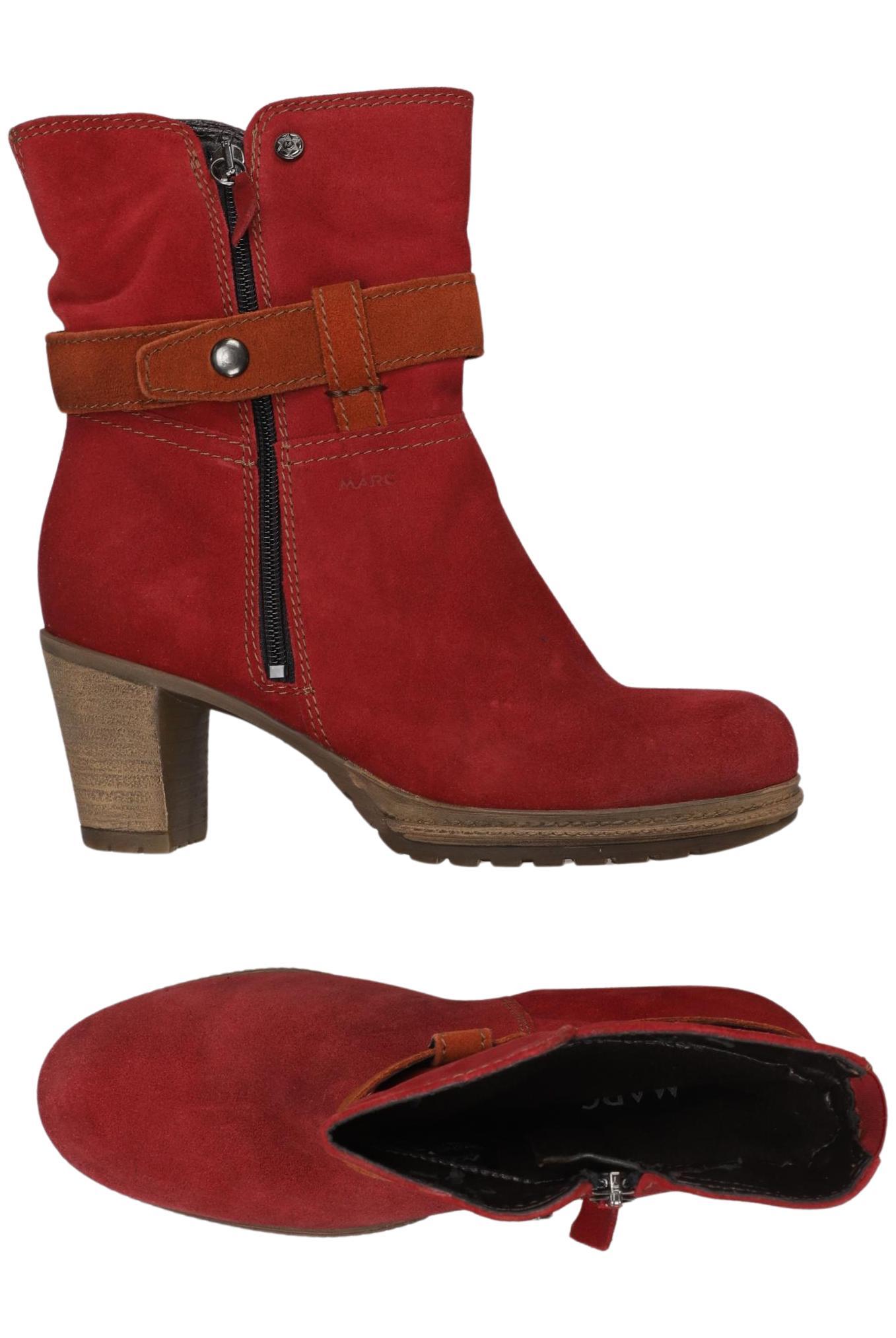 

Marc Shoes Damen Stiefelette, rot, Gr. 38
