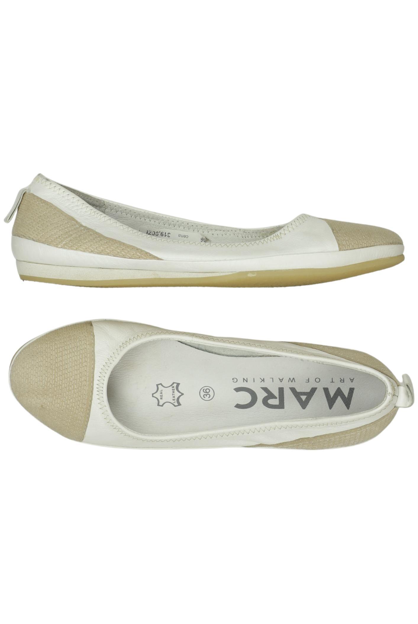

Marc Shoes Damen Ballerinas, weiß, Gr. 36