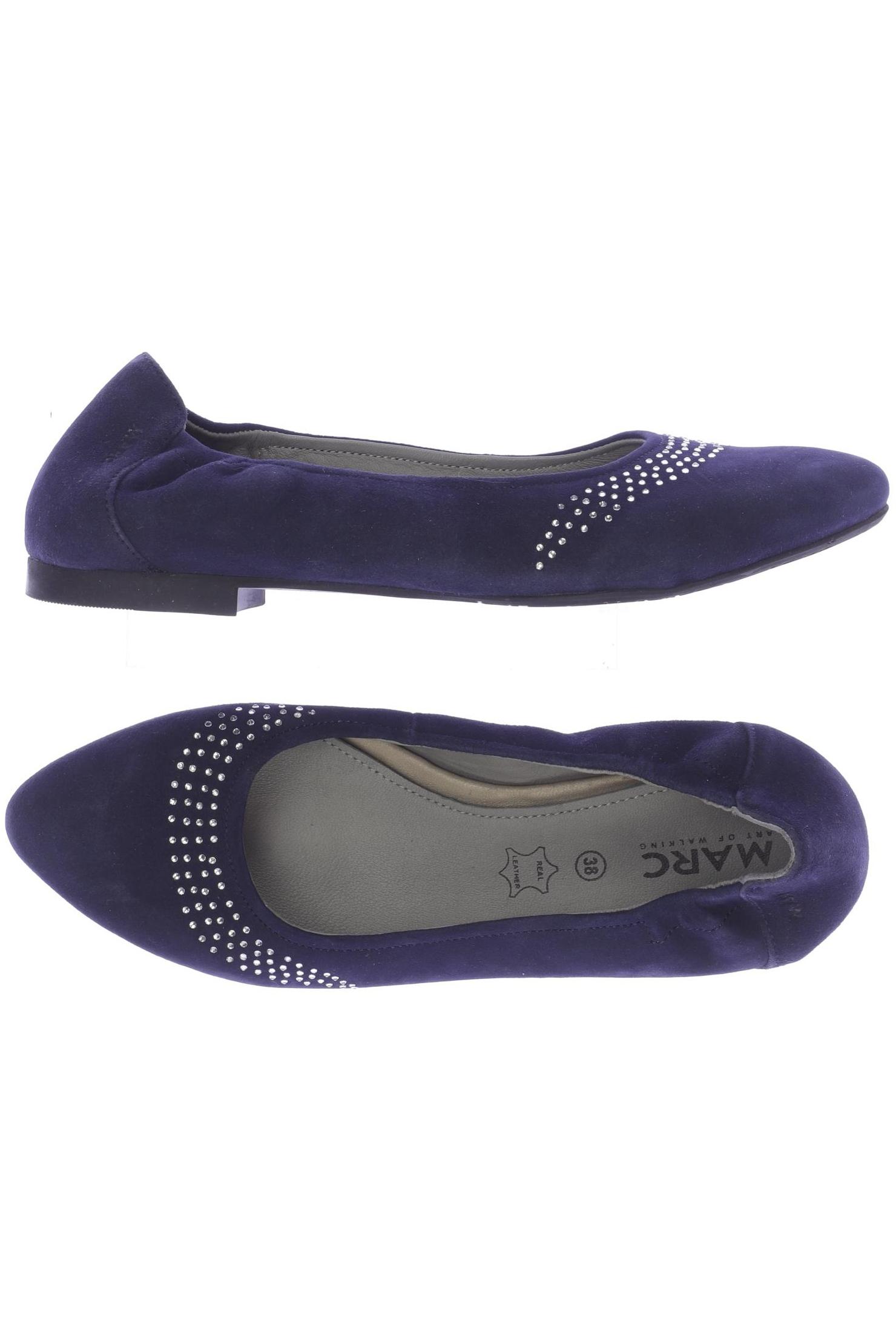 

Marc Shoes Damen Ballerinas, marineblau, Gr. 38