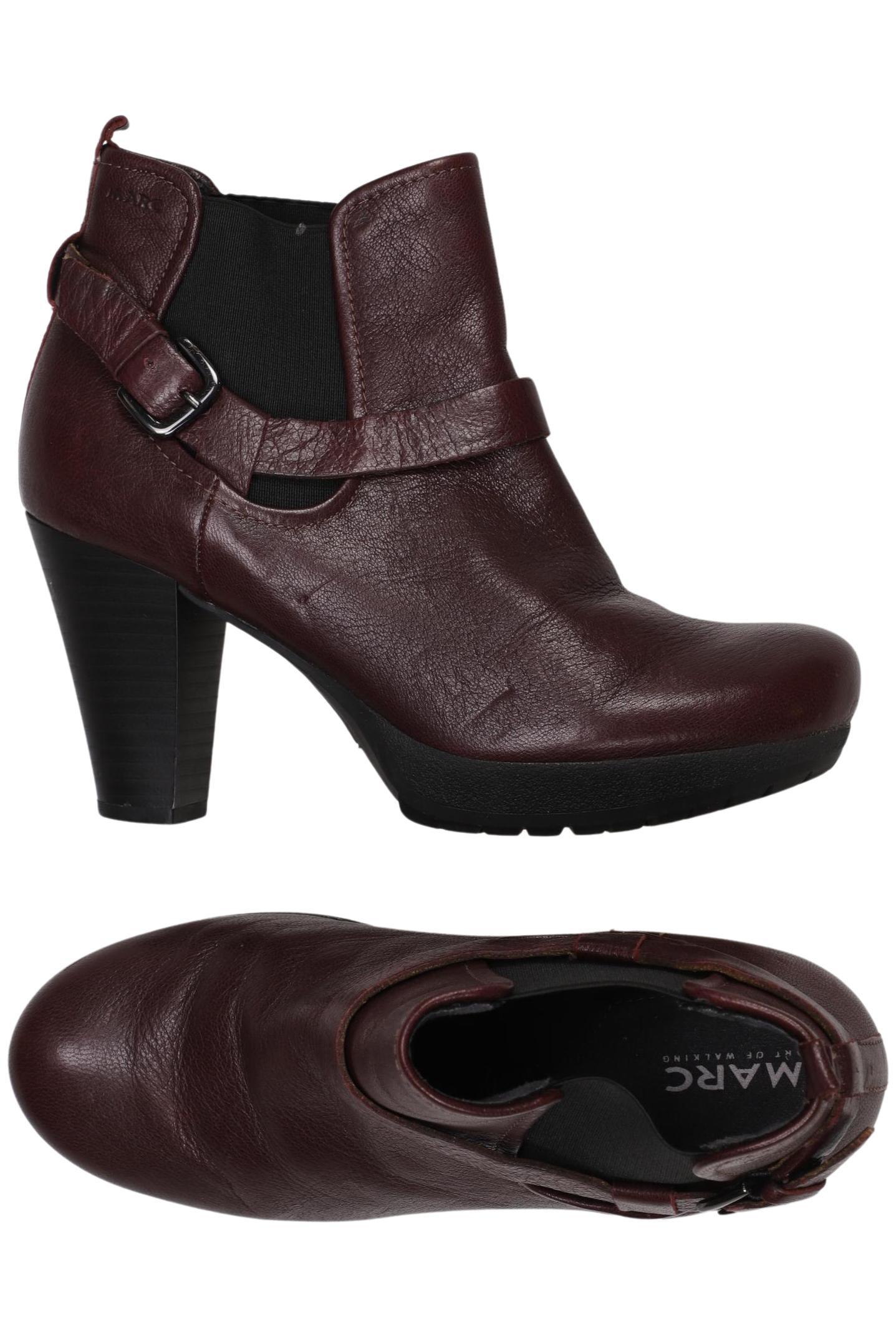 

Marc Shoes Damen Stiefelette, bordeaux, Gr. 36