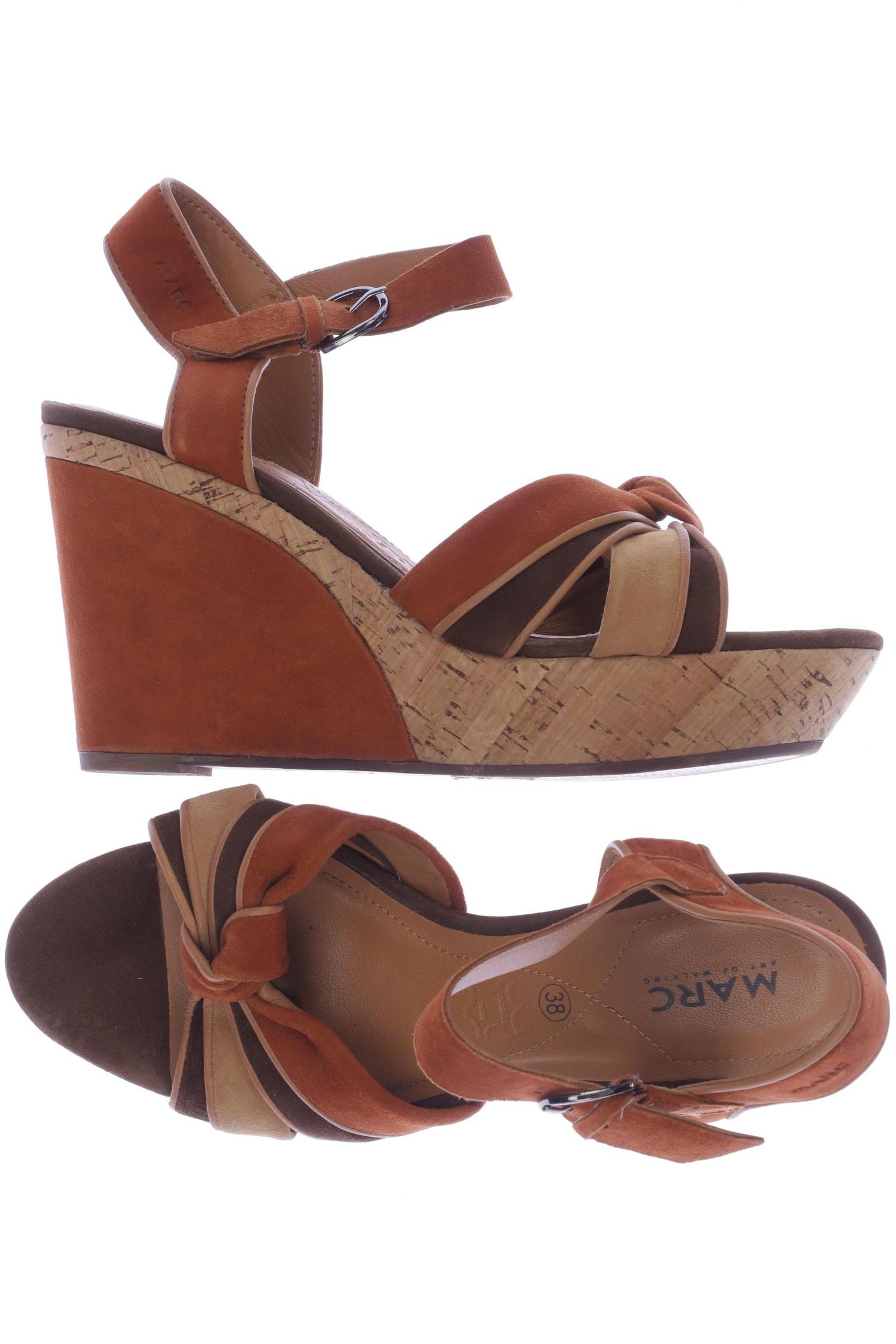 

Marc Shoes Damen Sandale, orange, Gr. 38