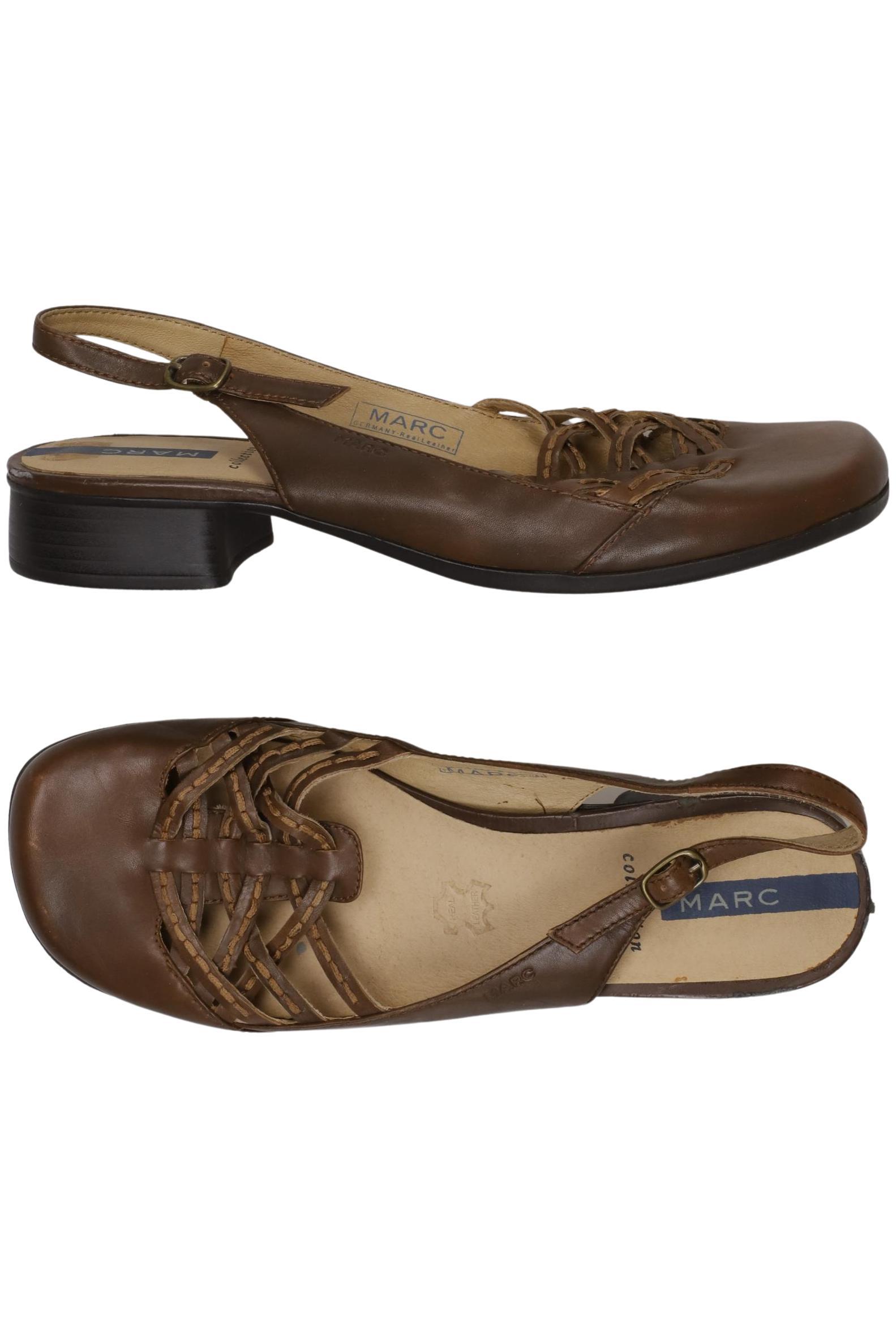 

Marc Shoes Damen Sandale, braun, Gr. 40