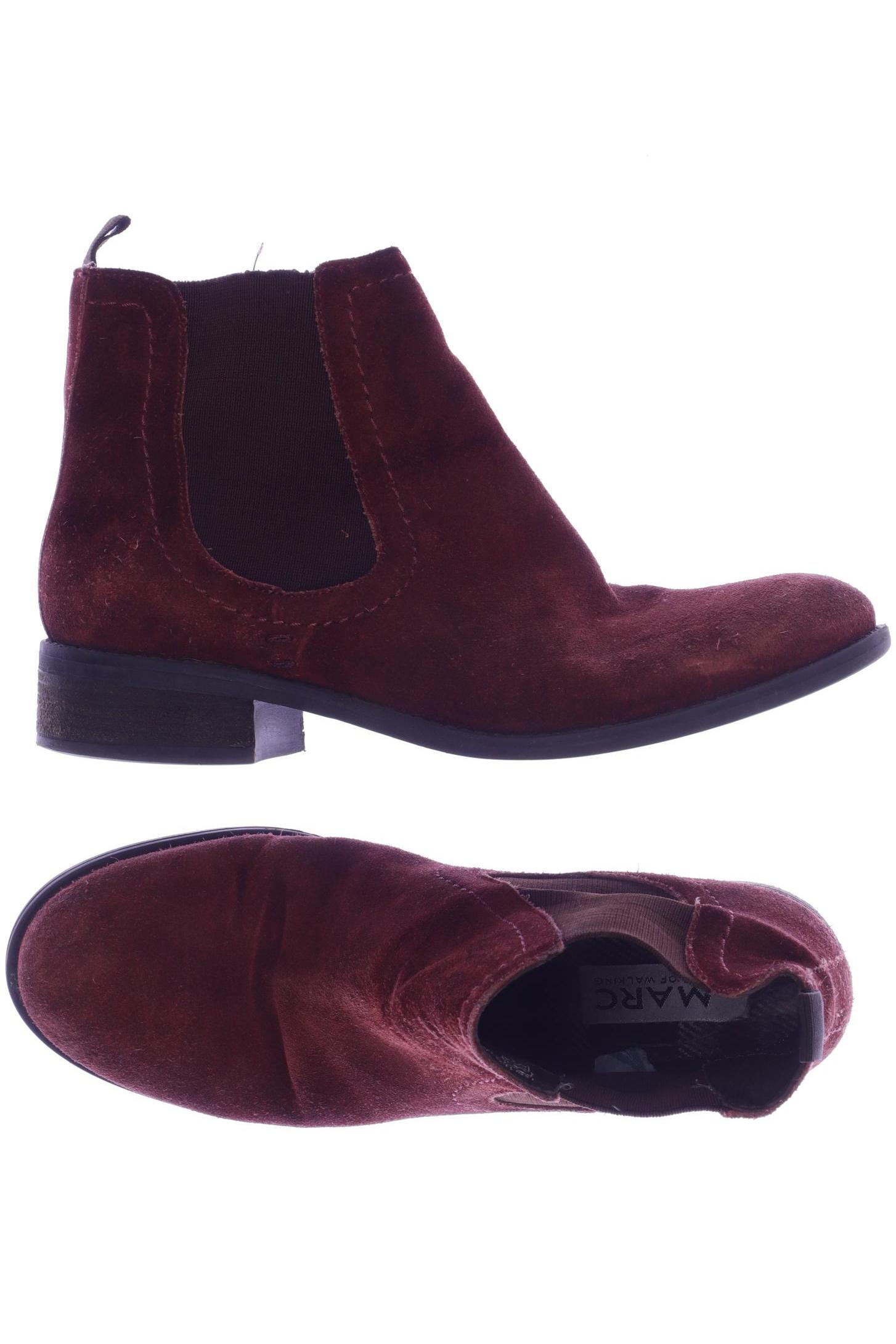 

Marc Shoes Damen Stiefelette, bordeaux, Gr. 37