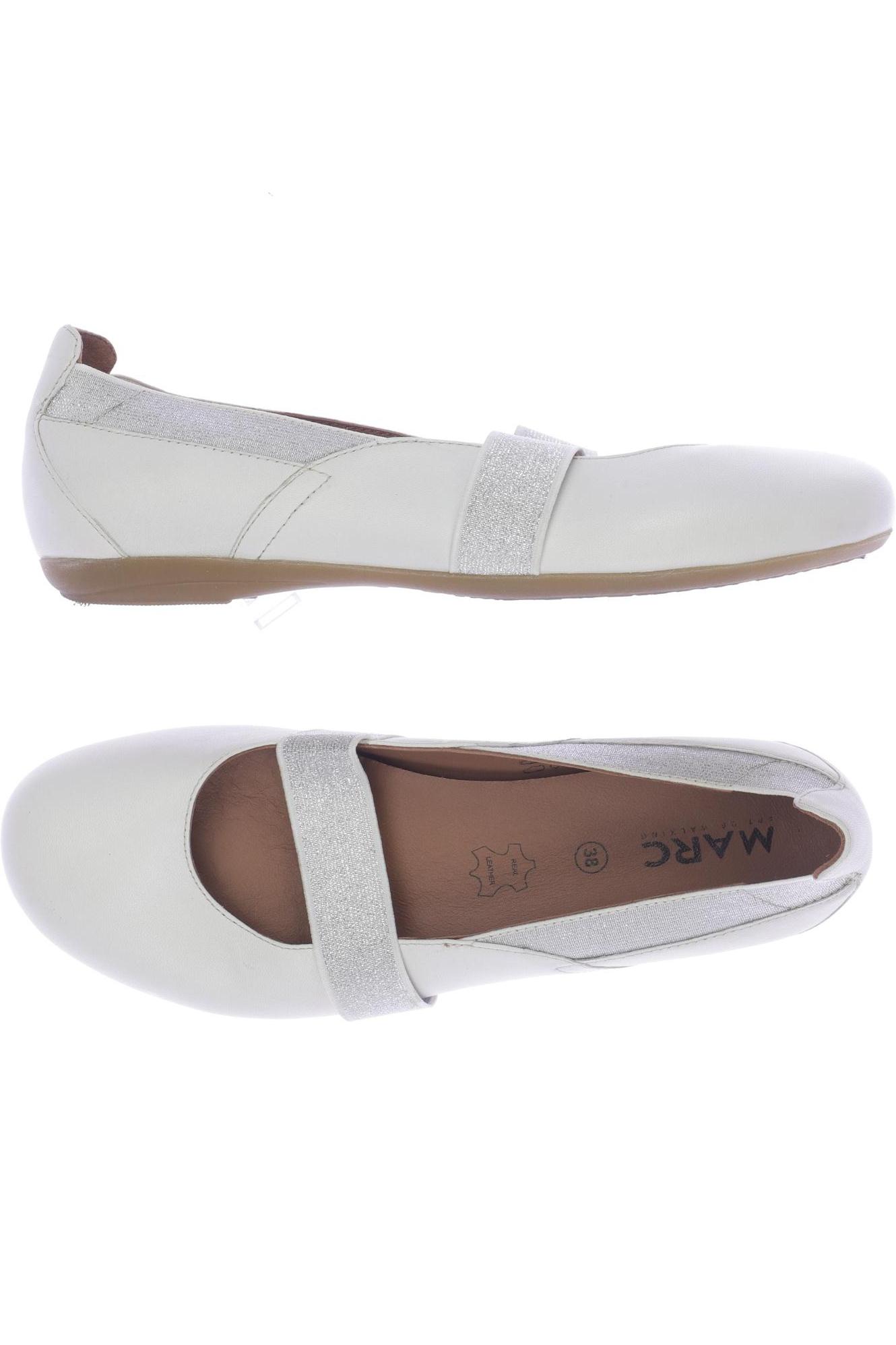 

Marc Shoes Damen Ballerinas, weiß, Gr. 38