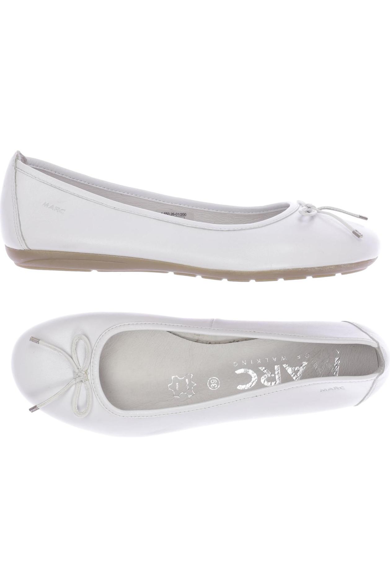 

Marc Shoes Damen Ballerinas, weiß, Gr. 39