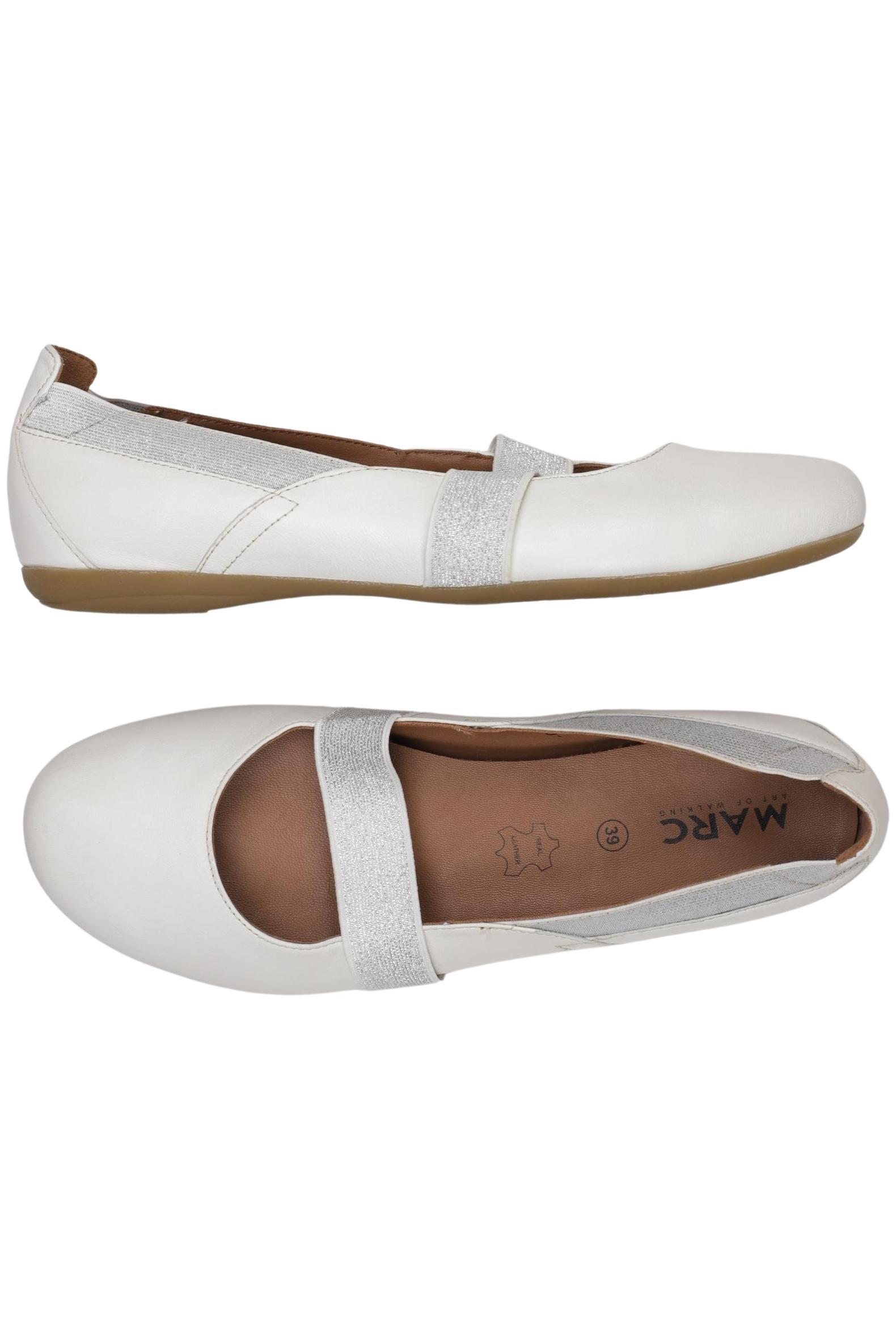 

Marc Shoes Damen Ballerinas, weiß, Gr. 39