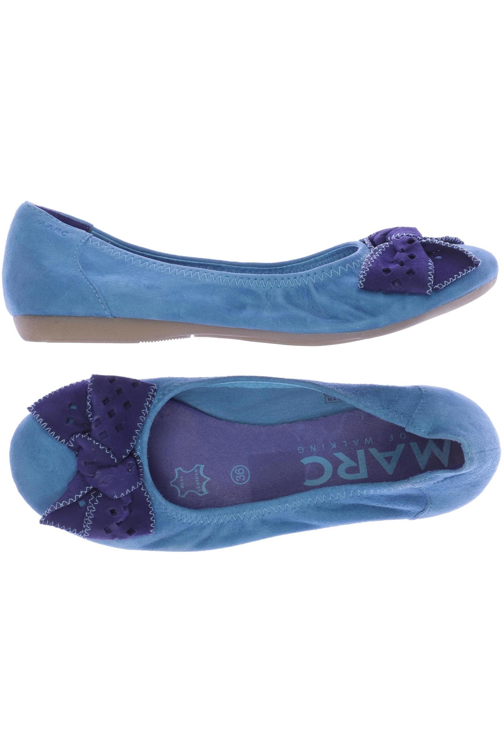 

Marc Shoes Damen Ballerinas, blau, Gr. 36