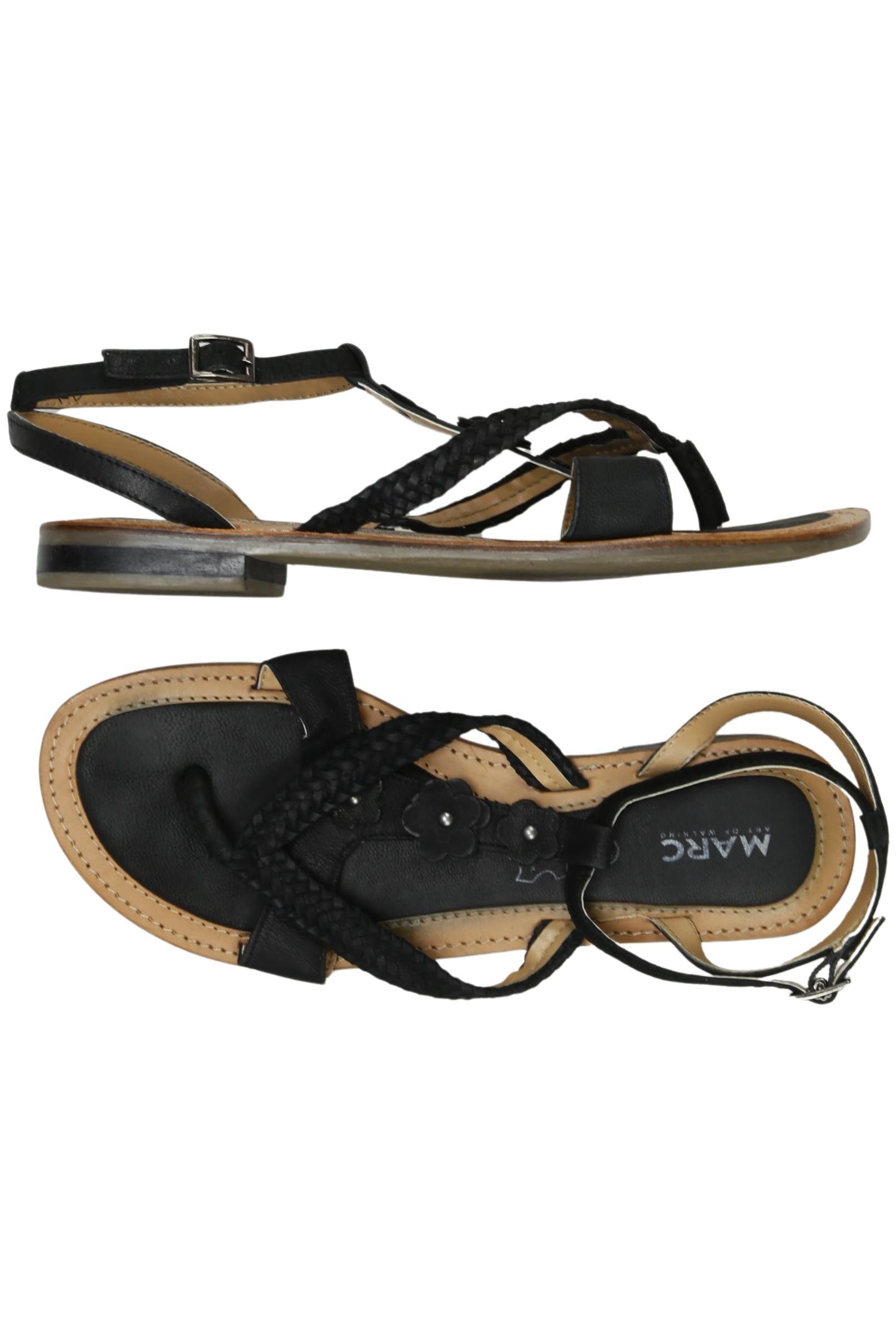 

Marc Shoes Damen Sandale, schwarz, Gr. 40
