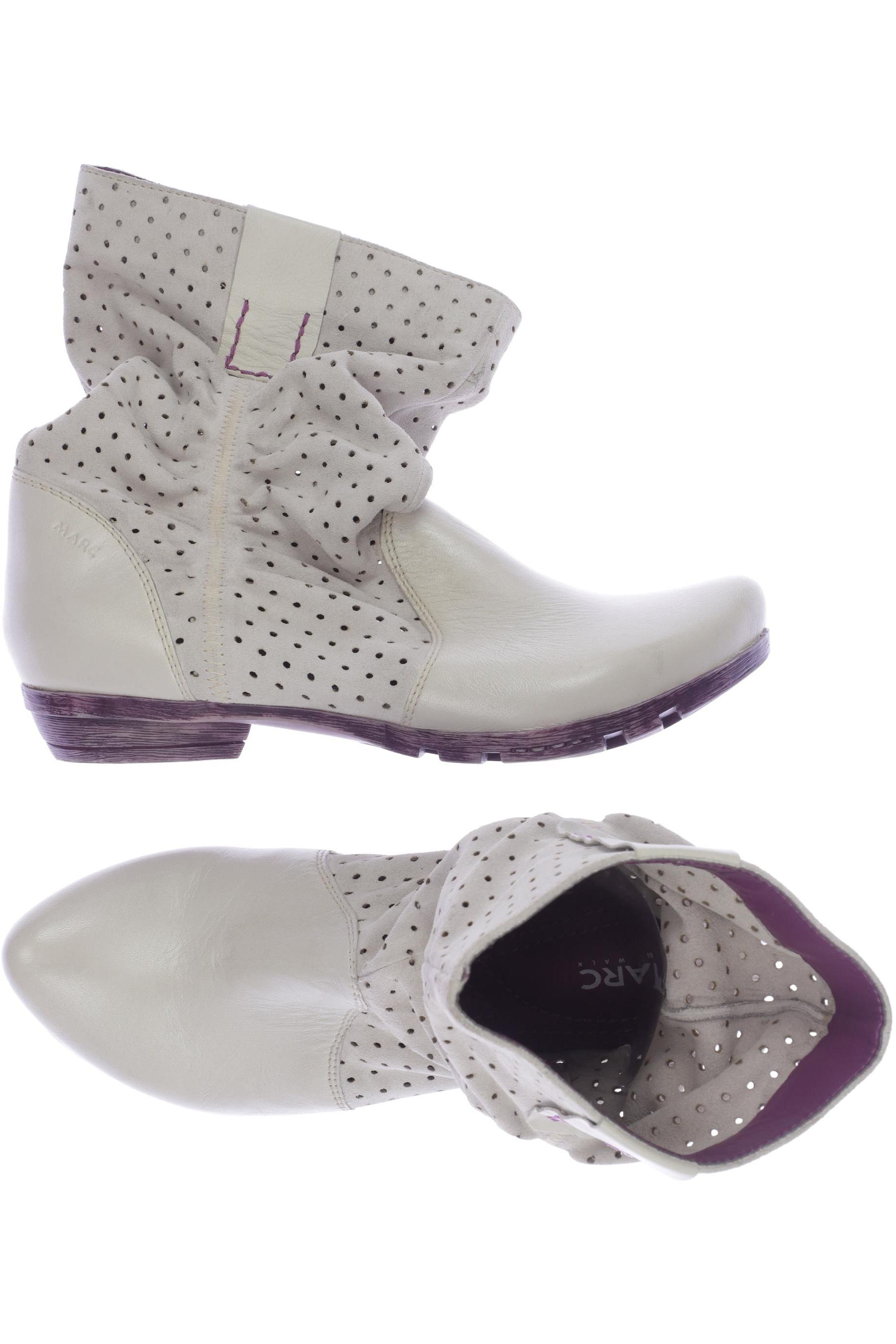 

MARC Shoes Damen Stiefelette, cremeweiß