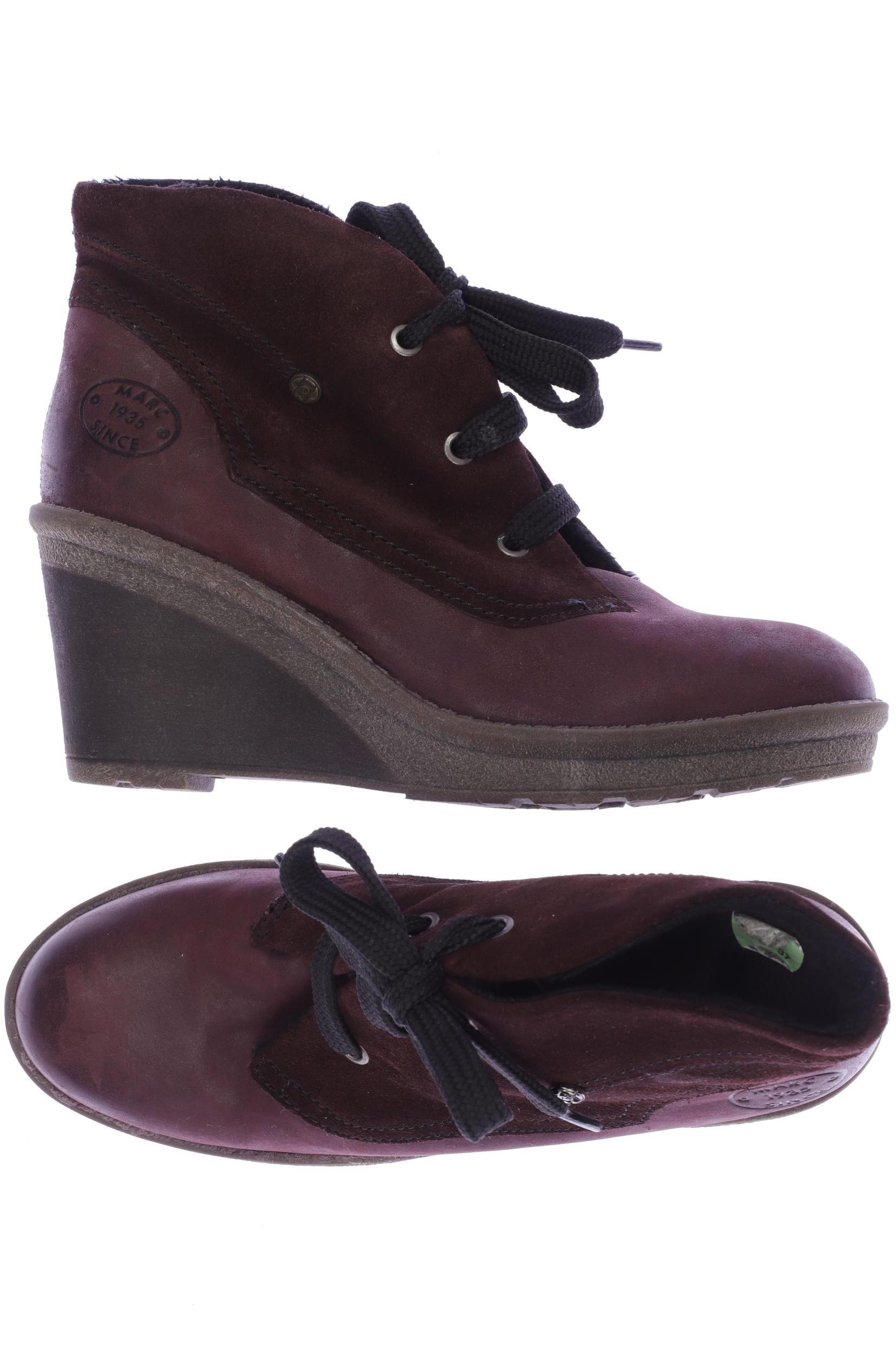 

Marc Shoes Damen Stiefelette, bordeaux, Gr. 37