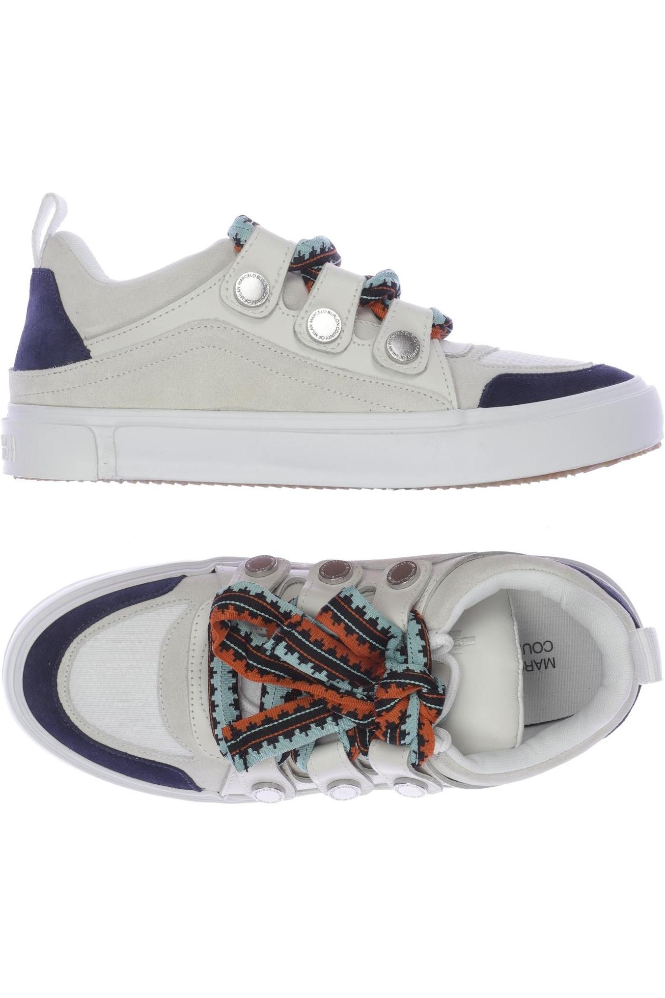 

Marcelo Burlon Herren Sneakers, cremeweiß, Gr. 43